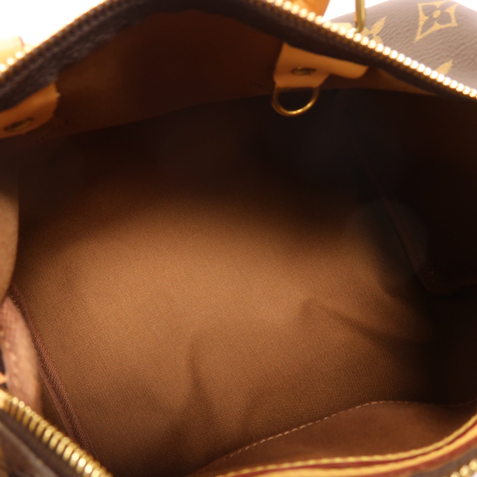 LOUIS VUITTON Monogram Speedy 25金扣手挽袋