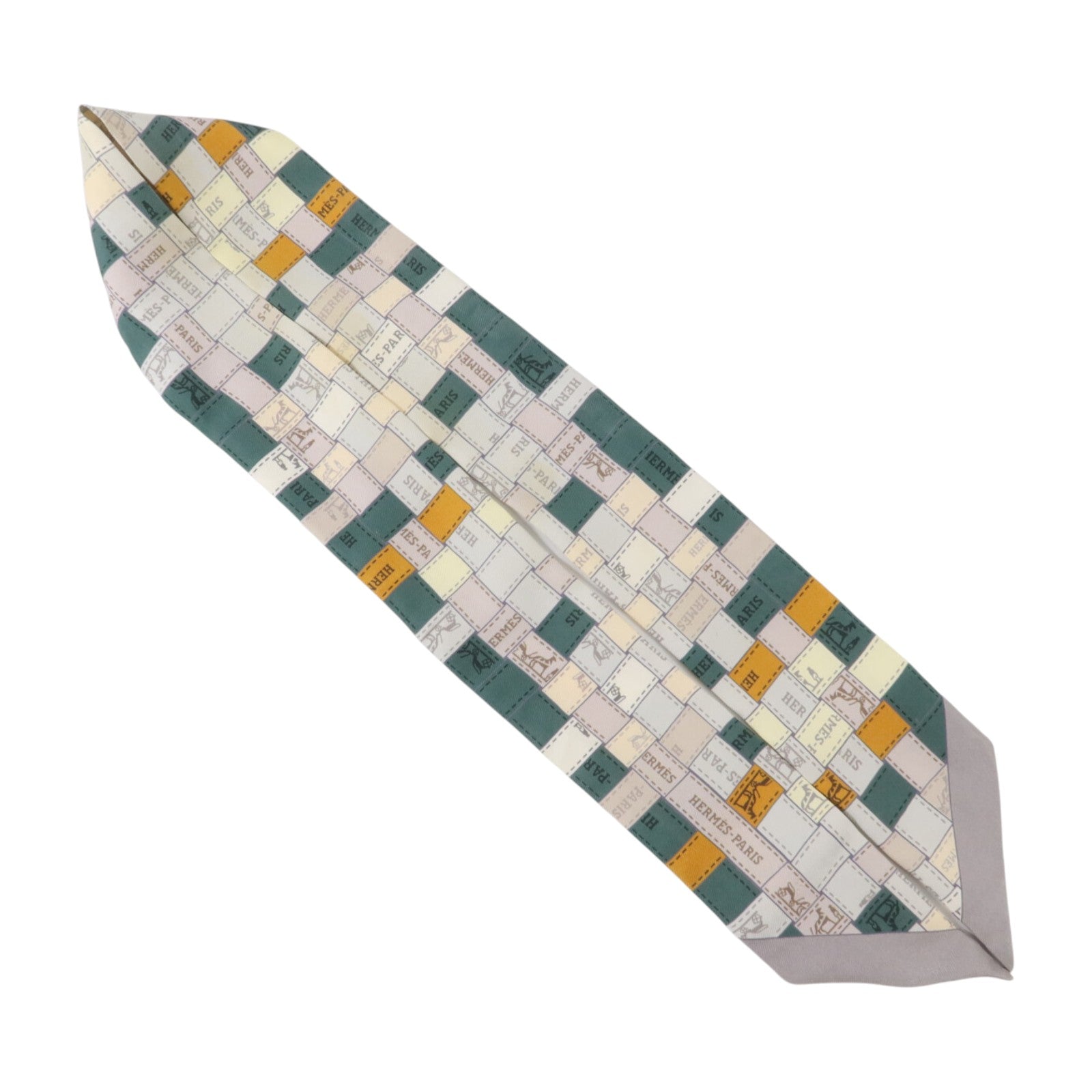 HERMES 絲質Twilly絲巾