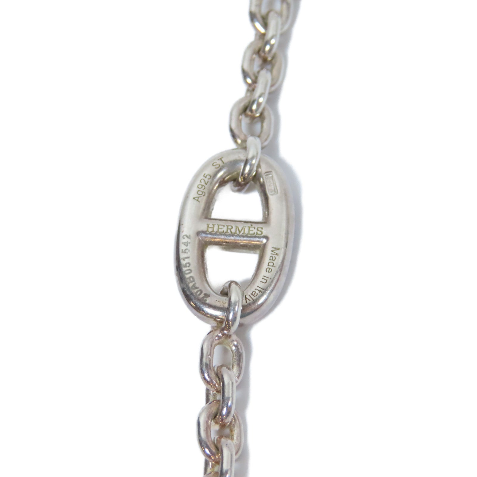 HERMES 925純銀Farandole Bracelet手鏈銀色