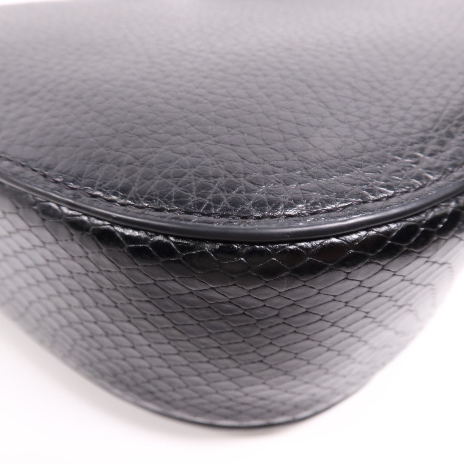 COACH 牛皮皮革Shoulder Bag銀扣肩背袋