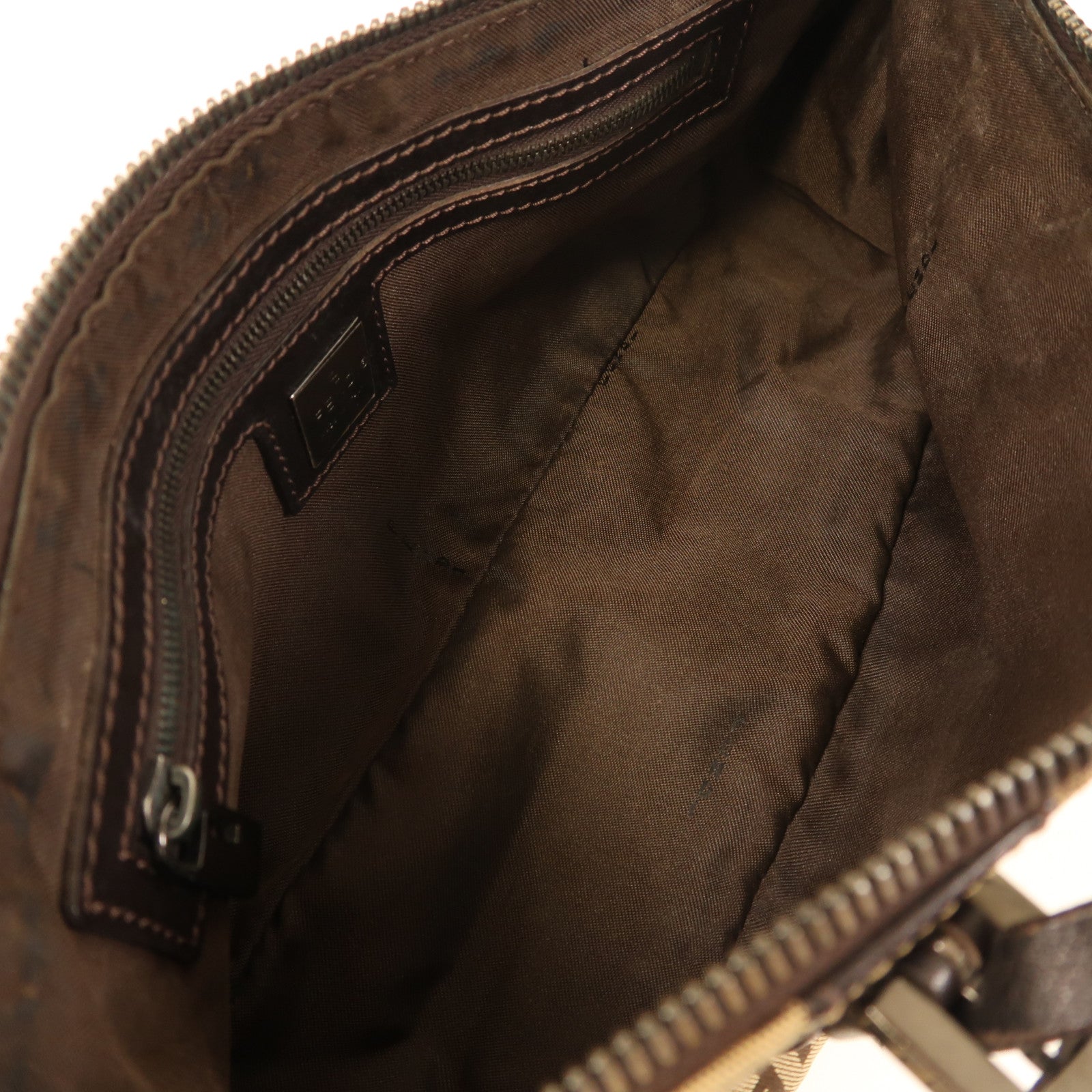 FENDI 帆布Hand Bag手挽袋棕色