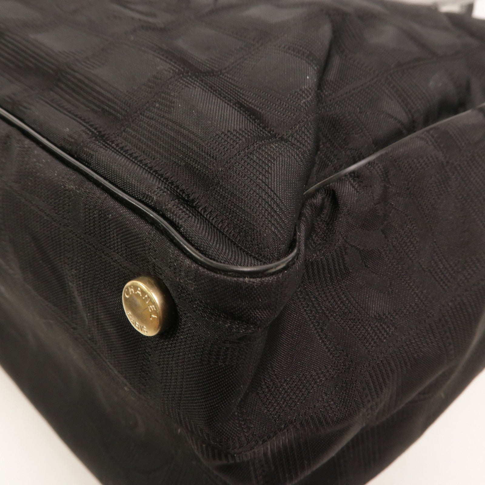 CHANEL 帆布Tote Bag肩背袋