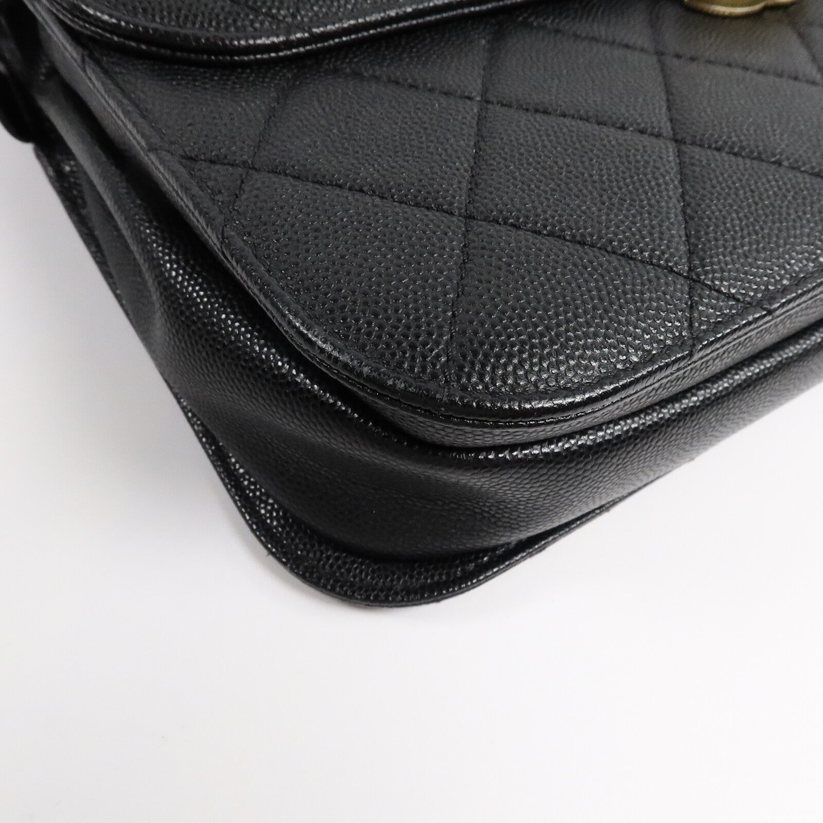 CHANEL 牛皮皮革Carry Bag手挽肩背兩用袋