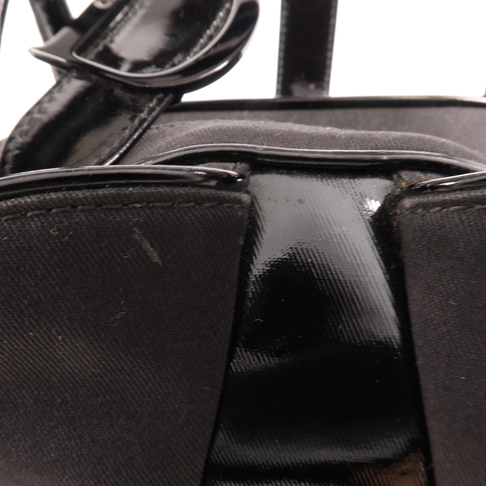 Dior 帆布Saddle Bowler Bag銀扣手挽袋
