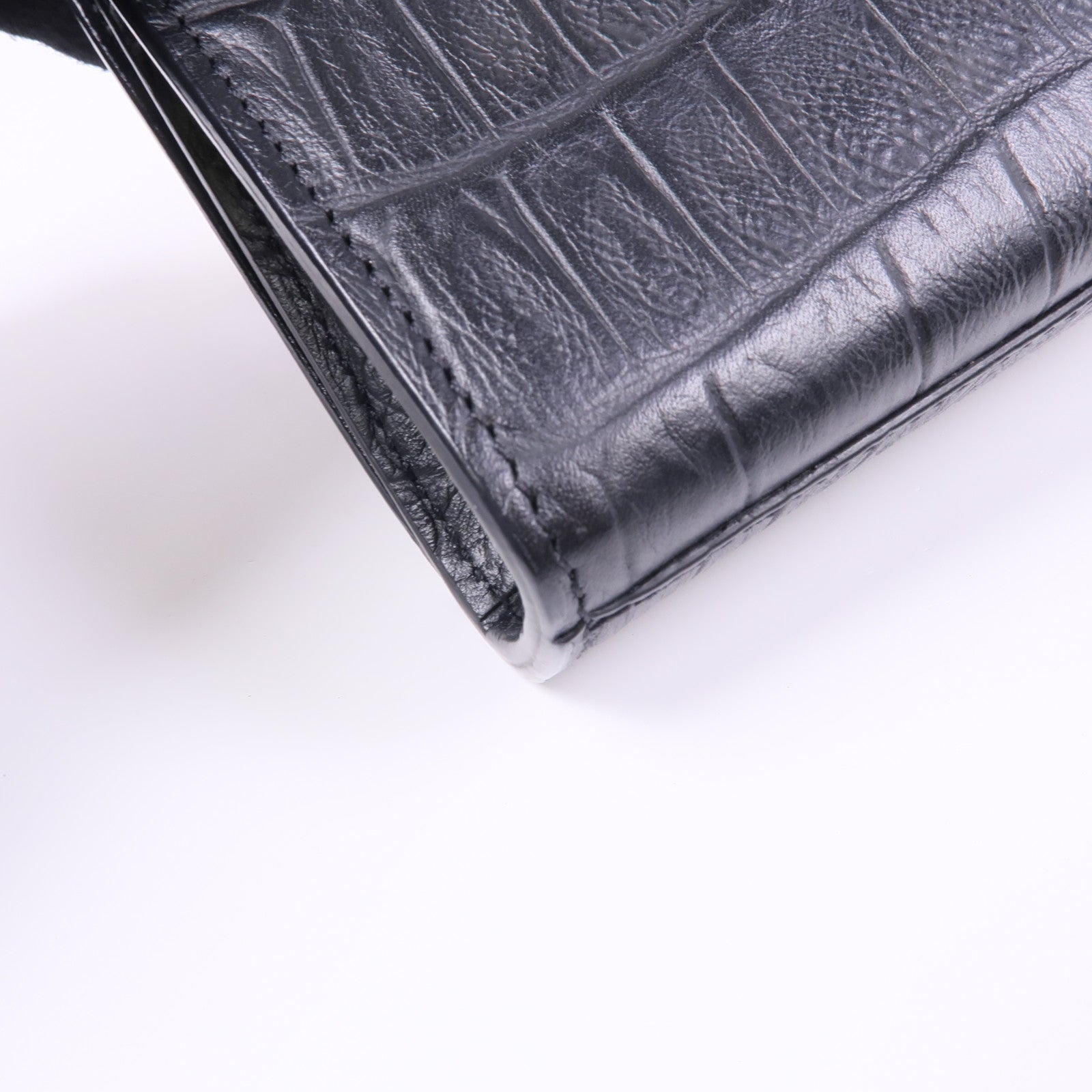 SAINT LAURENT 牛皮皮革Shoulder Bag銀扣鏈帶肩背袋