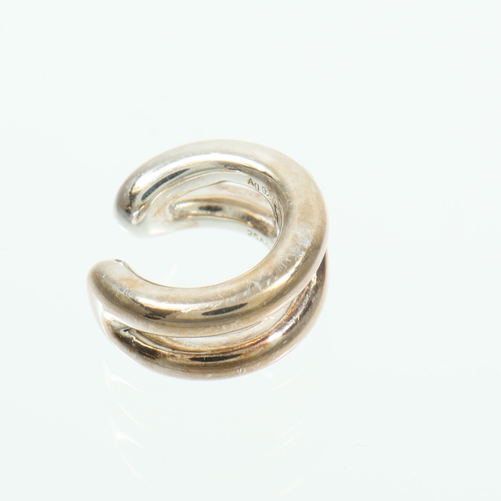 HERMES 925純銀Chaine D'ancre Punk Single Ear Cuff耳夾