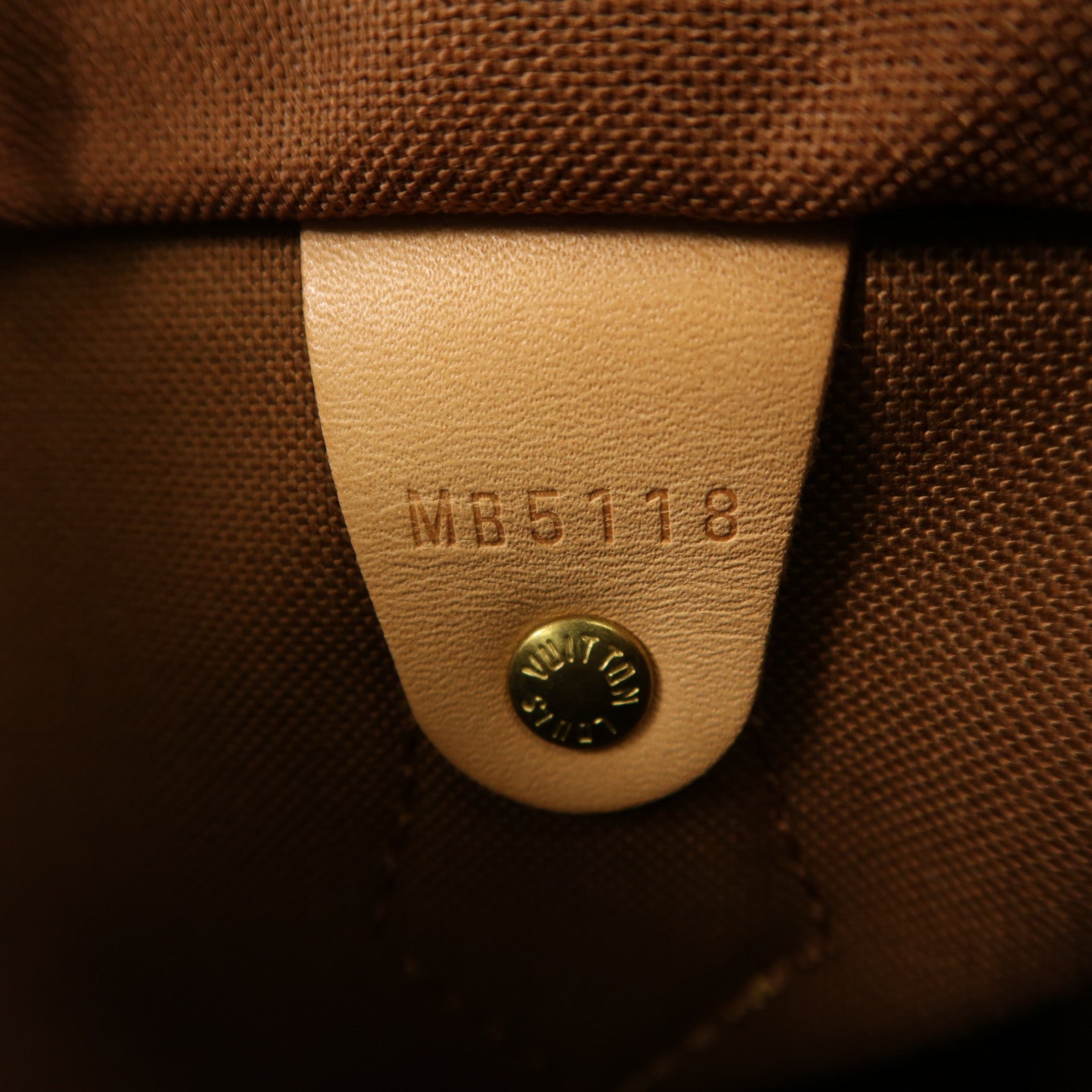 LOUIS VUITTON Monogram Speedy 25金扣手挽袋