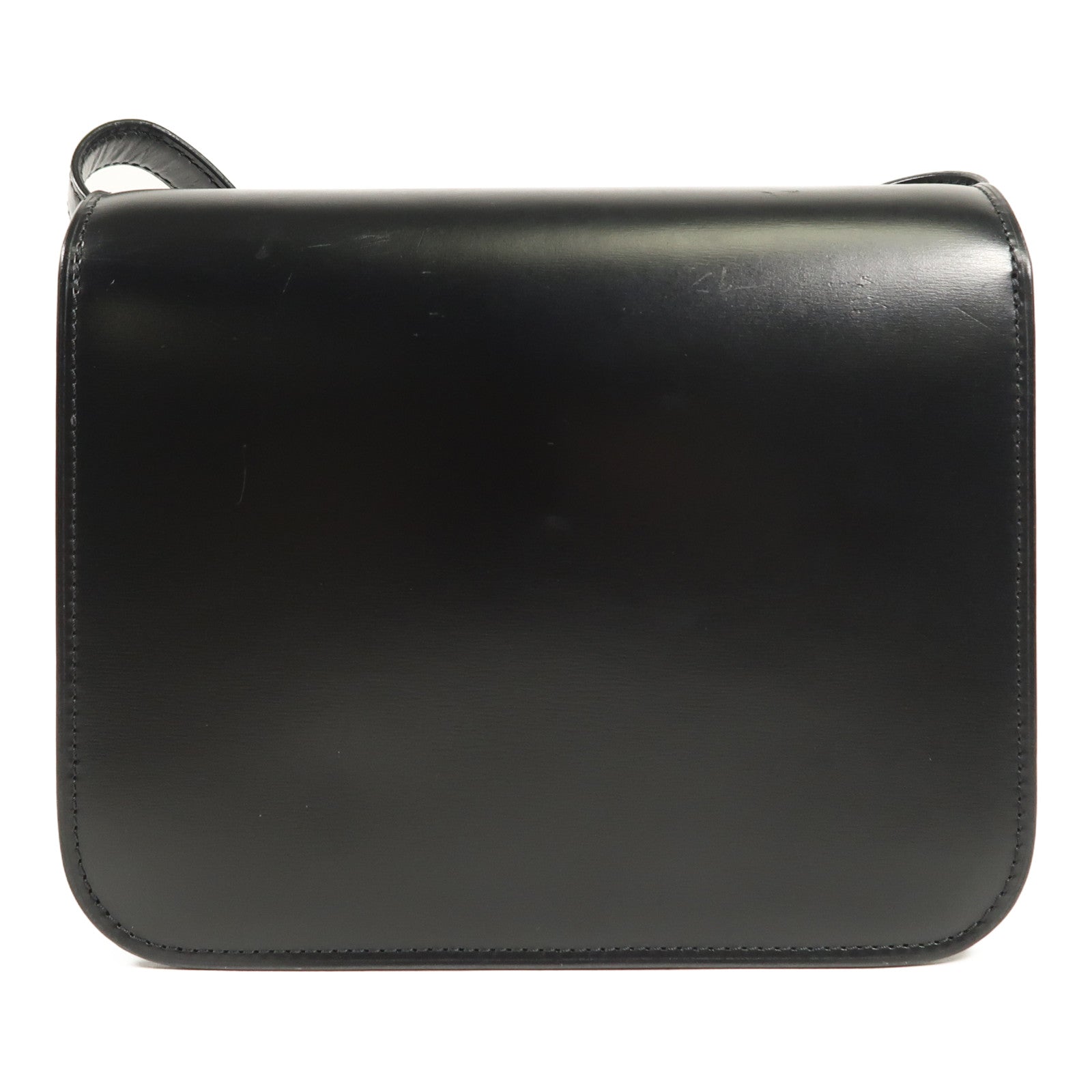 CELINE 牛皮皮革Celine Box Small金扣肩背袋