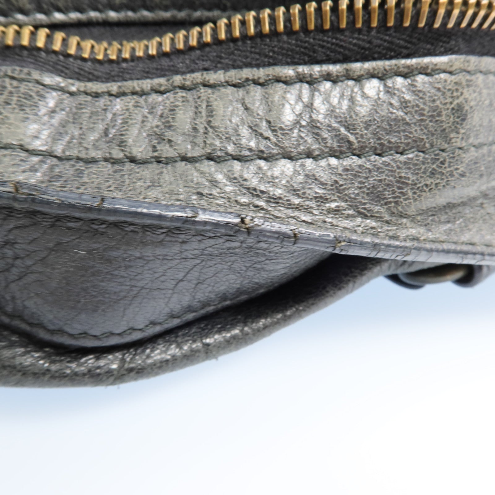 BALENCIAGA 羊皮皮革City金扣手挽肩背兩用袋