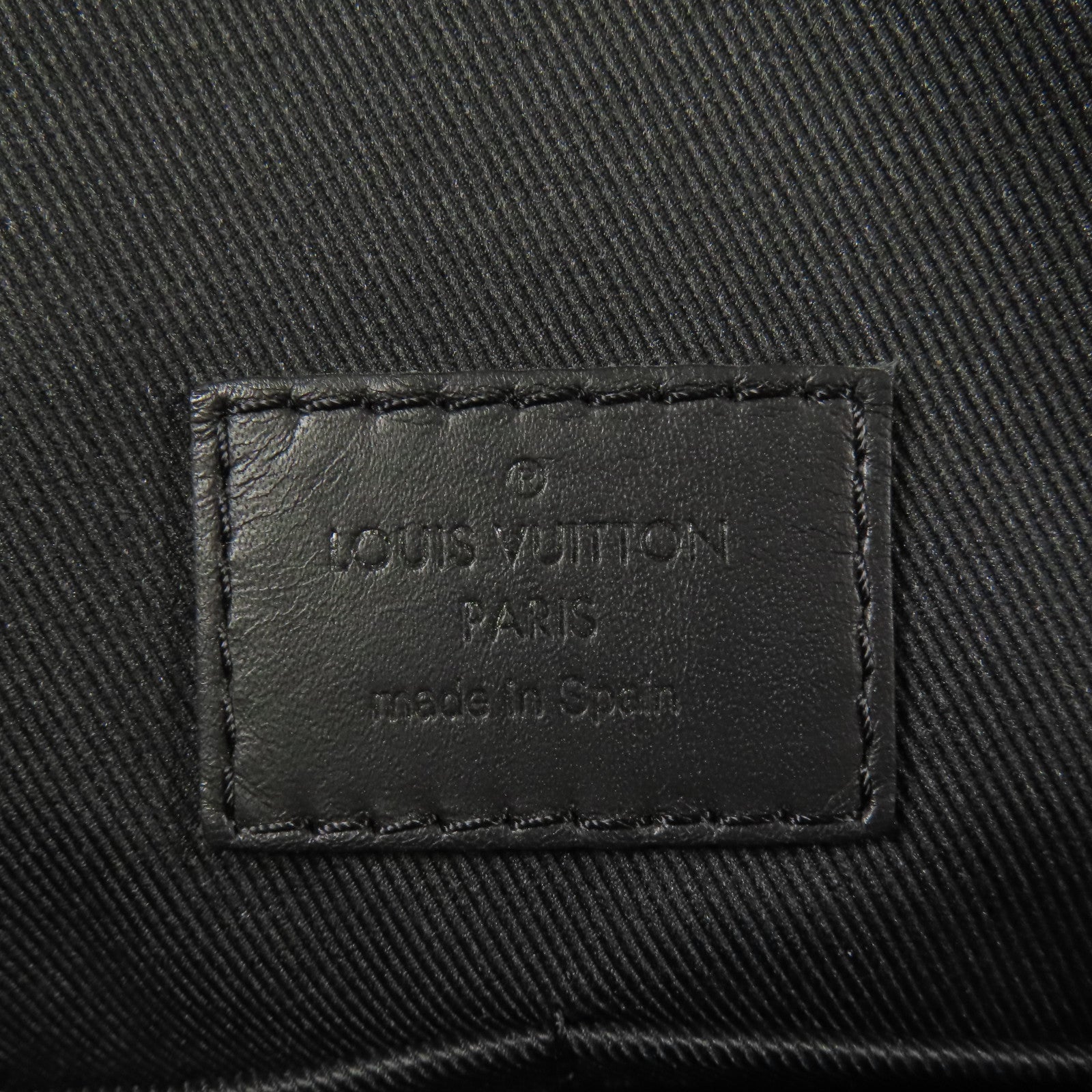 LOUIS VUITTON Damier Amphini District MM銀扣肩背袋