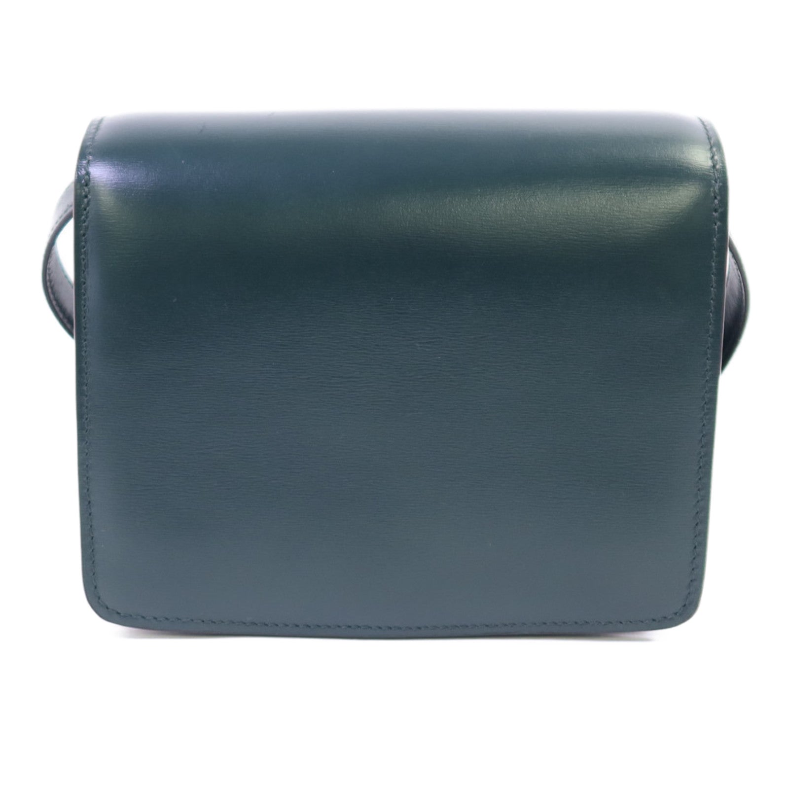 CELINE 【激減優惠】牛皮皮革Mini Classic Box金扣肩背袋