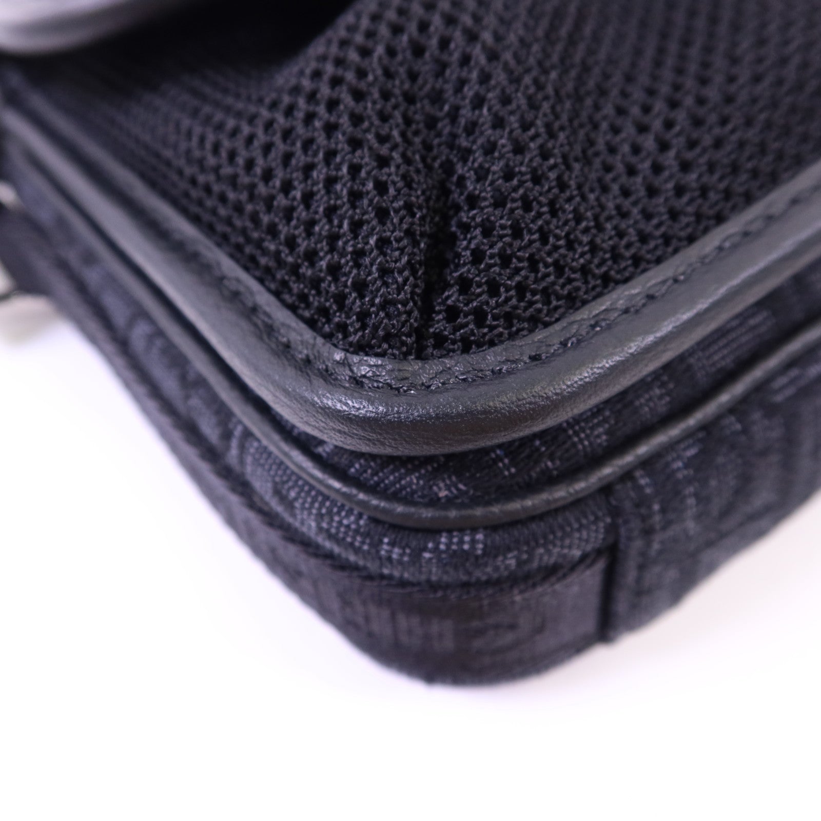 Dior 帆布Mini Dior Oblique Shoulder Bag銀扣肩背袋