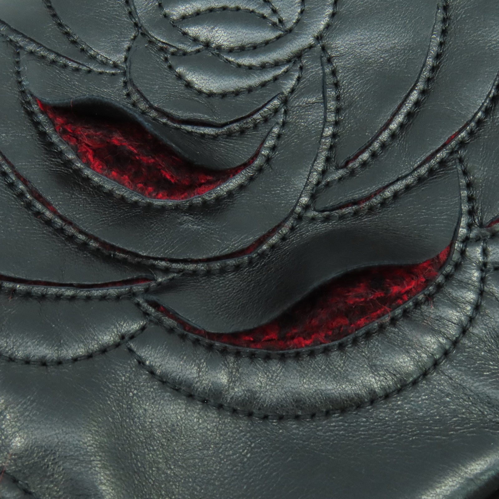 CHANEL 【激減優惠】牛皮皮革Chain Shoulder Bag銀扣鏈帶肩背袋黑色