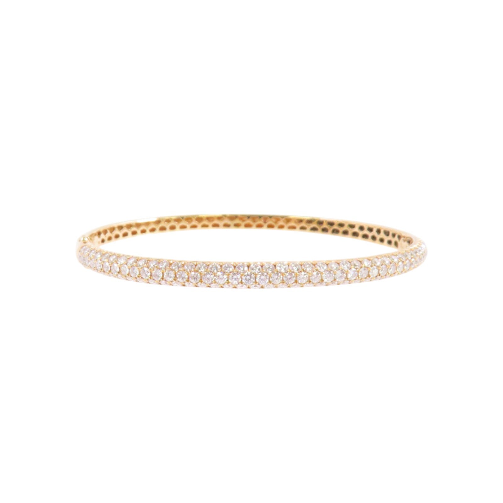JEWELRY 【激減優惠】18K玫瑰金/鑽石Diamond Bangle金扣手鐲