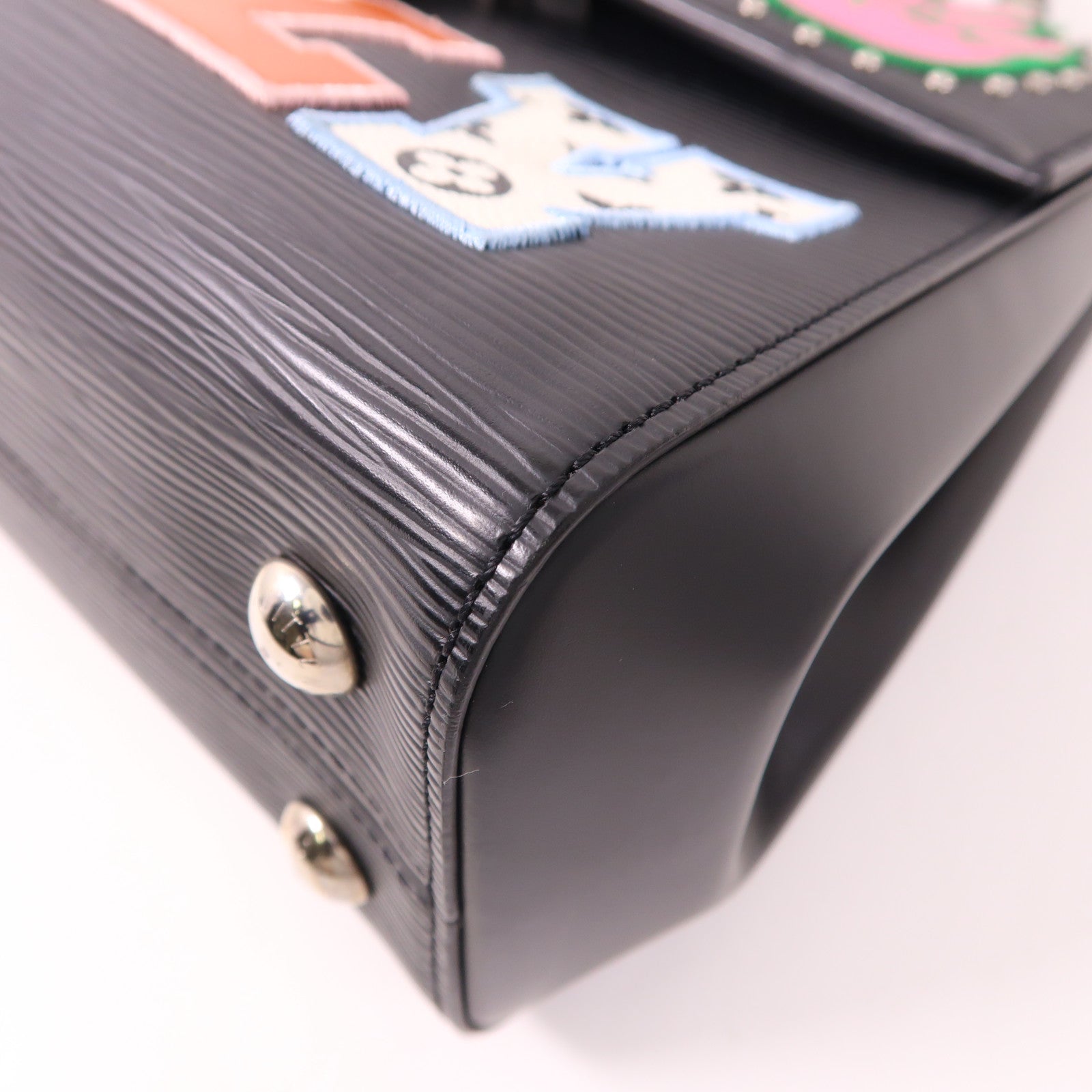 LOUIS VUITTON Epi Cluny BB銀扣手挽肩背兩用袋