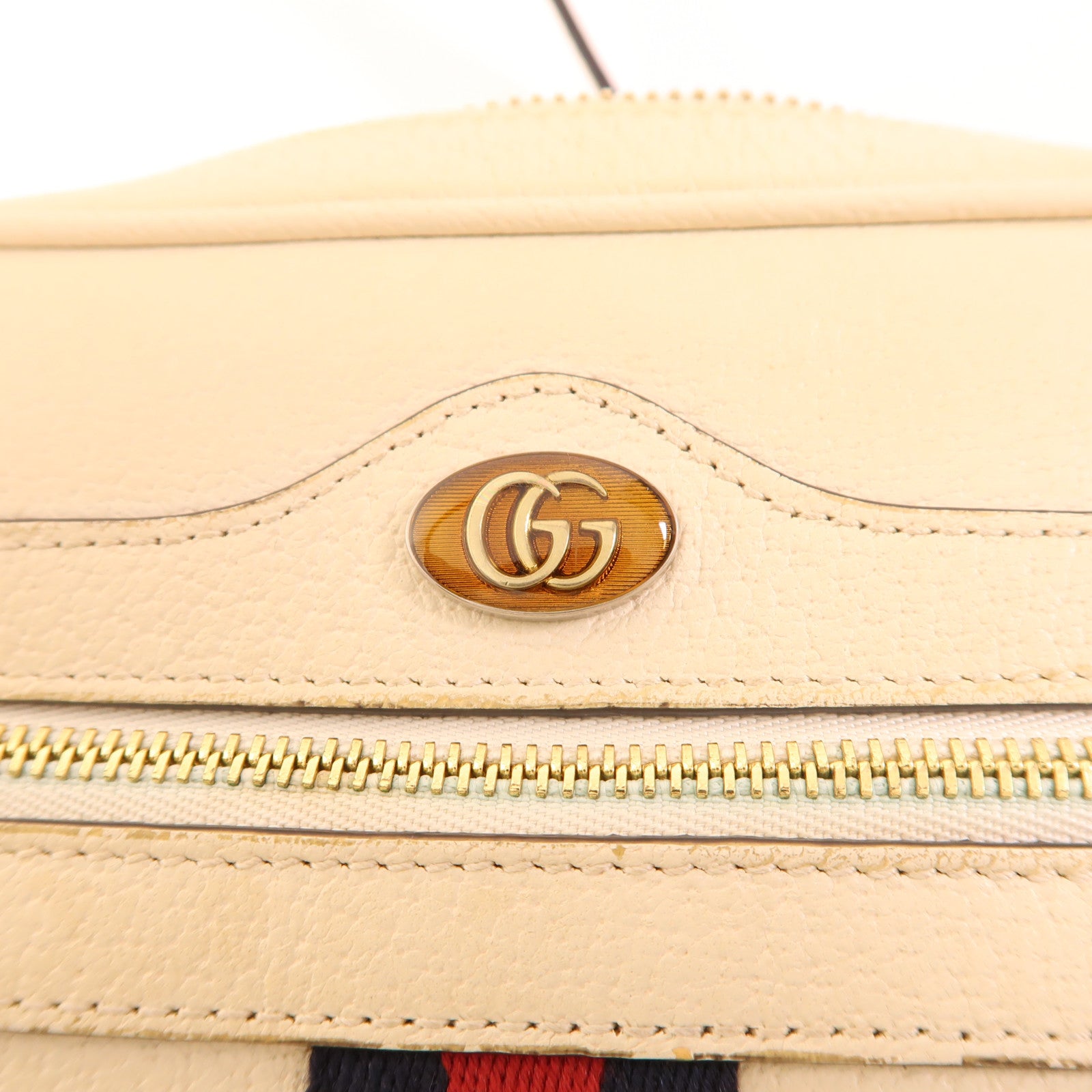 GUCCI 牛皮皮革Ophidia Mini金扣肩背袋