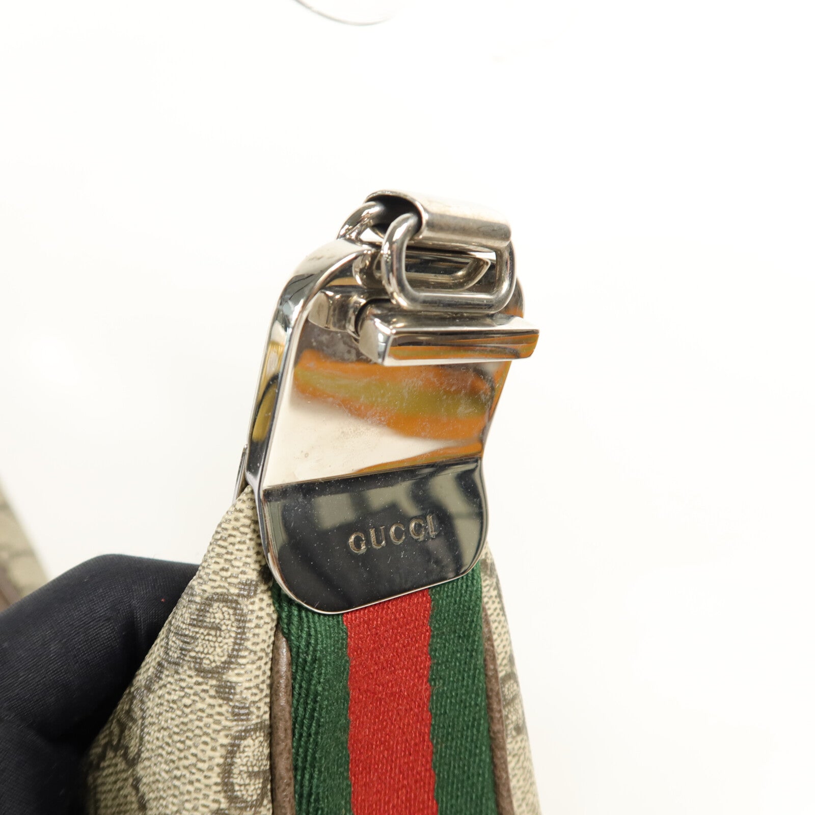 GUCCI 塗層帆布Attache肩背袋