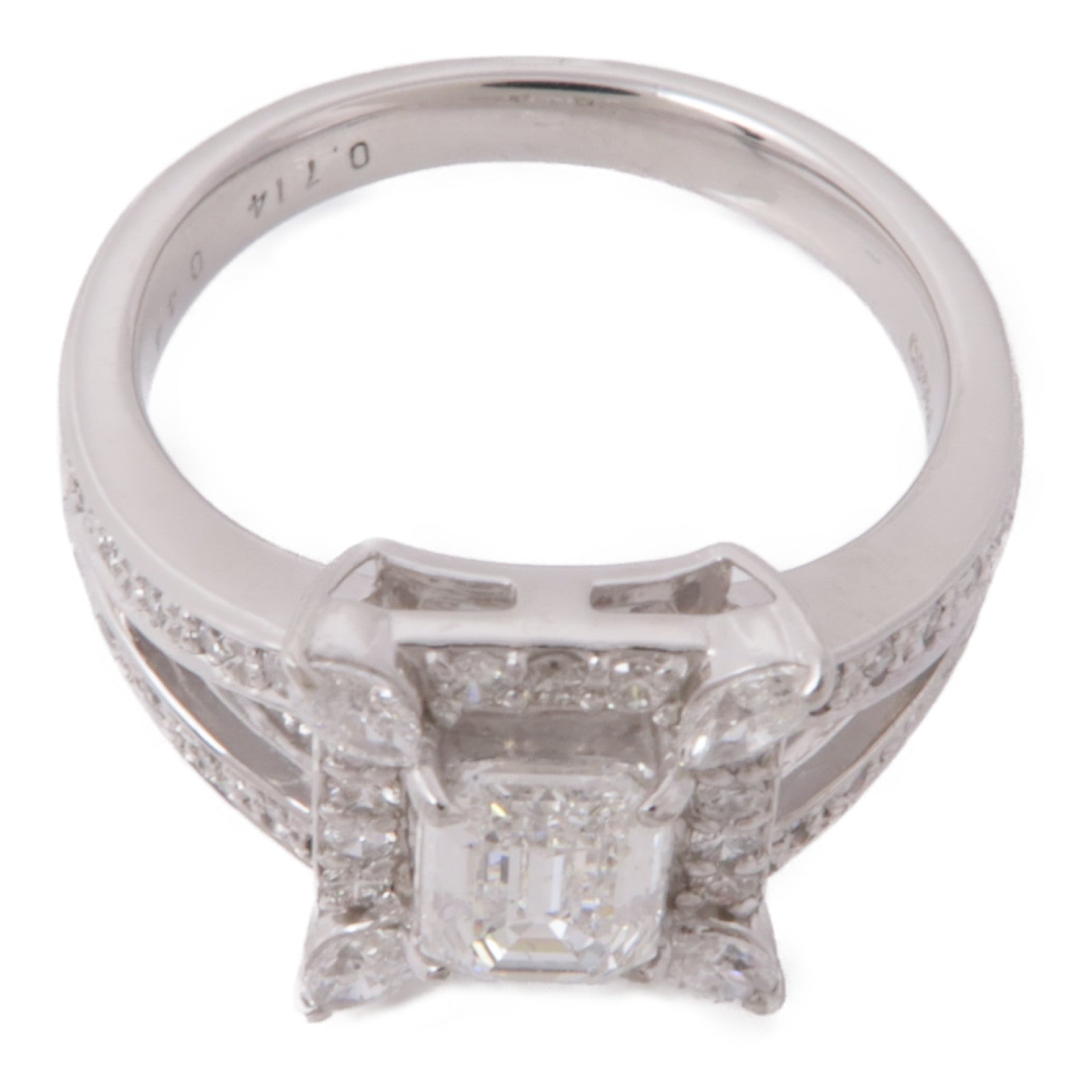 JEWELRY【激減優惠】 PT900鉑金Diamond Ring鑽石戒指US#6