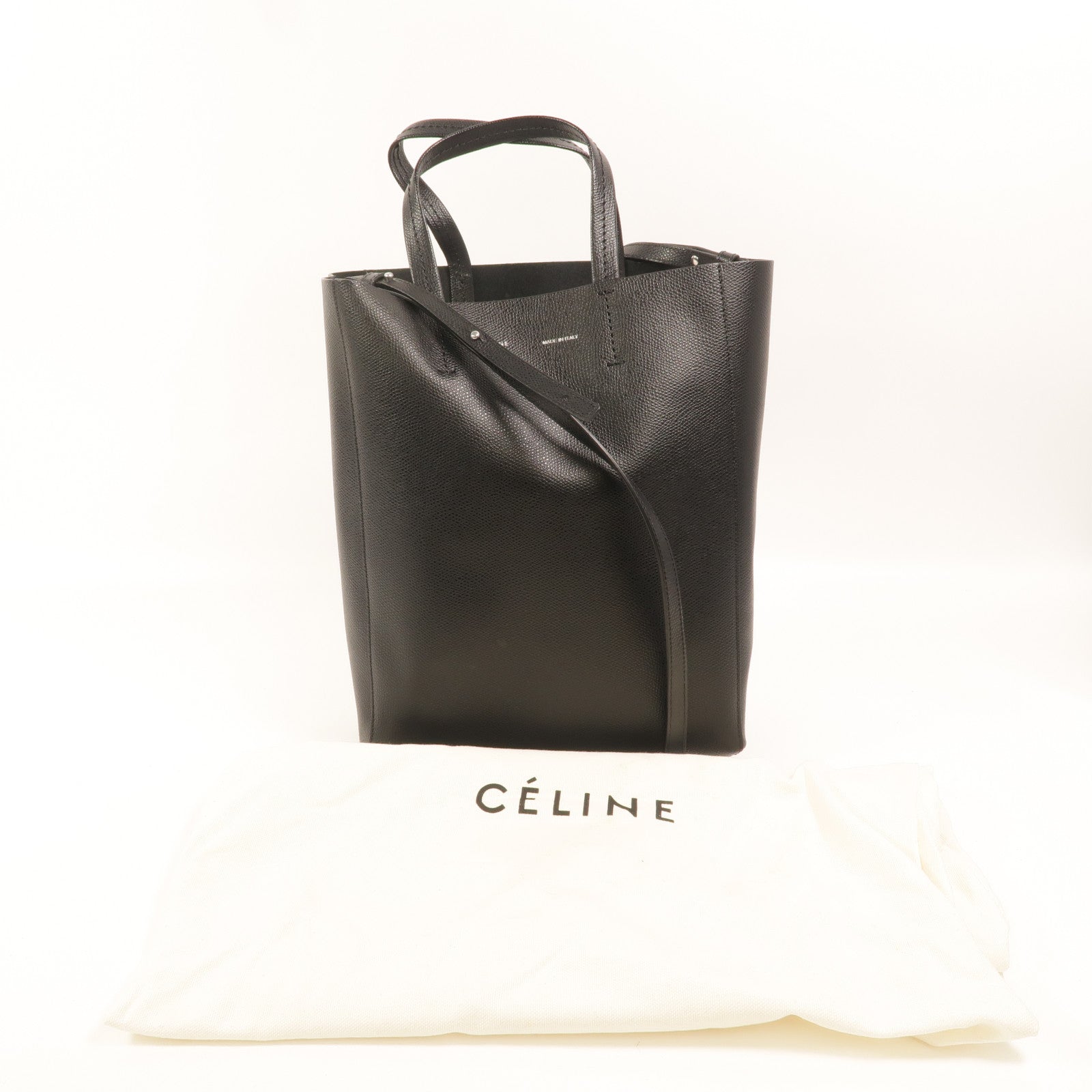 CELINE 牛皮皮革Small Vertical Cabas手挽肩背兩用袋