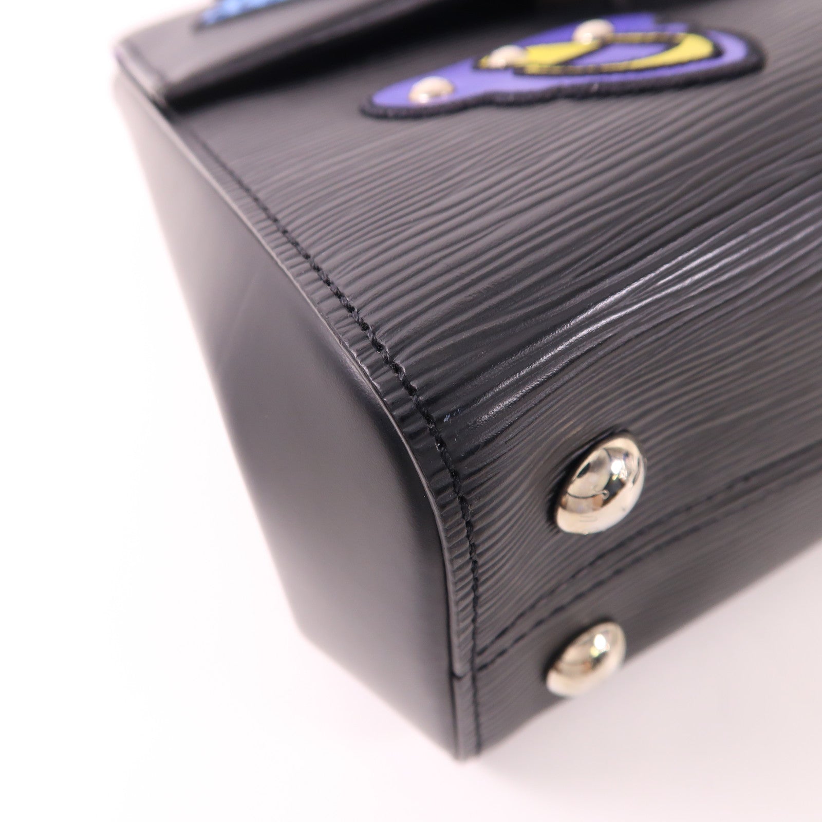 LOUIS VUITTON Epi Cluny BB銀扣手挽肩背兩用袋