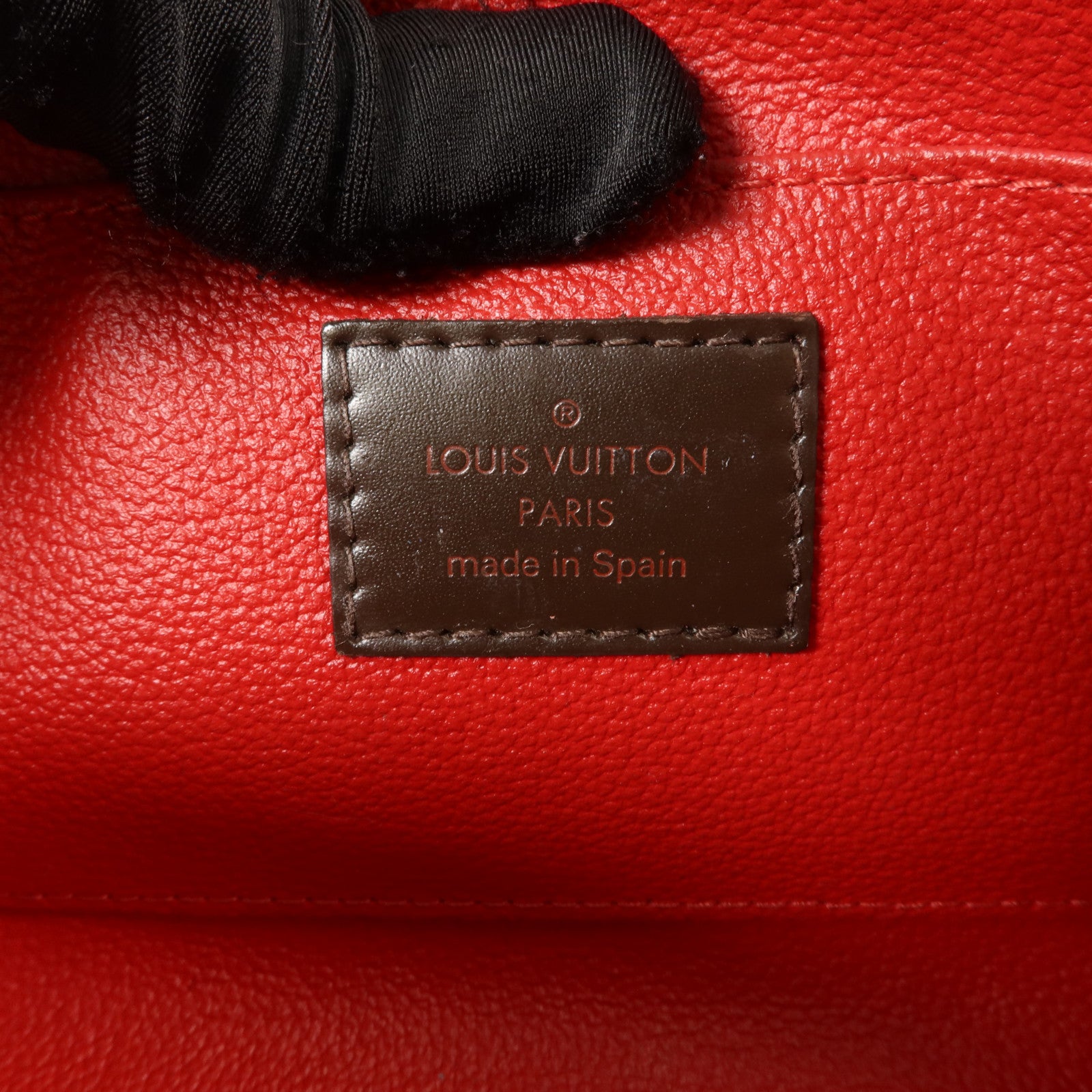 LOUIS VUITTON Damier Make Up Bag PM金扣化妝袋