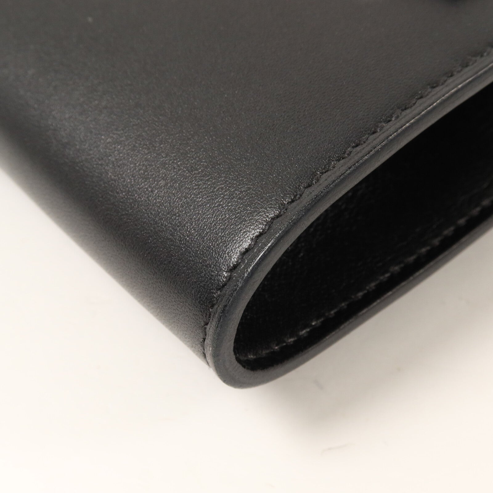 HERMES Box Calf皮革Kelly To Go肩背袋Noir