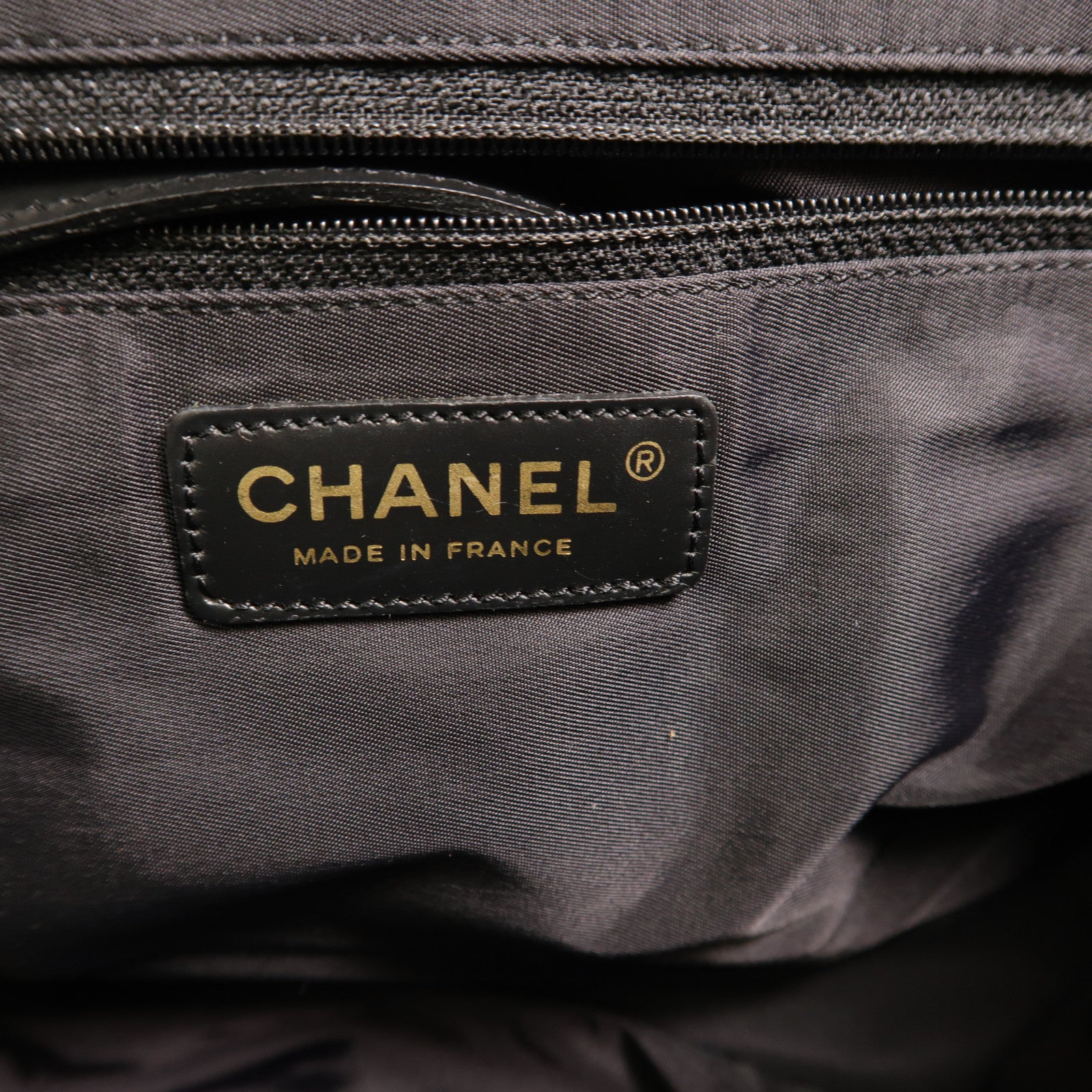 CHANEL 帆布Tote Bag肩背袋