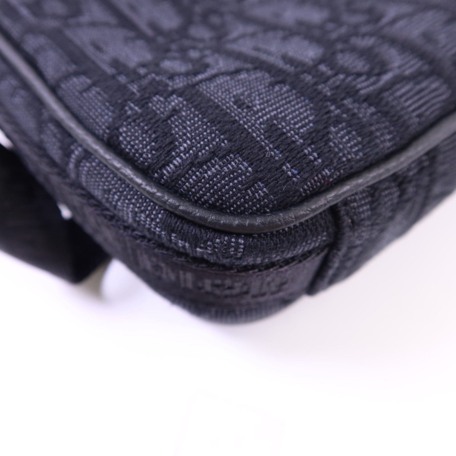 Dior 帆布Mini Dior Oblique Shoulder Bag銀扣肩背袋