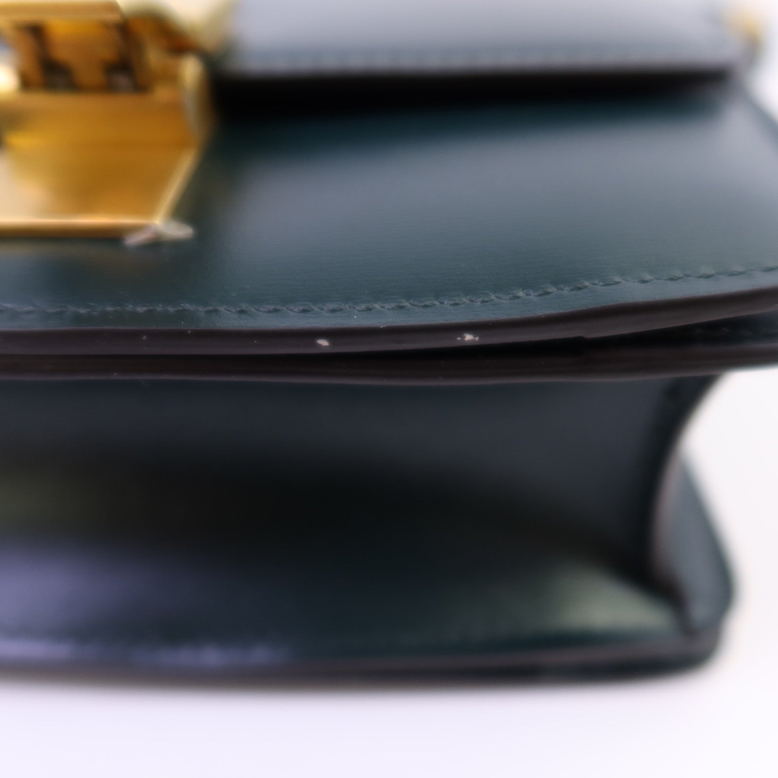 CELINE 【激減優惠】牛皮皮革Mini Classic Box金扣肩背袋