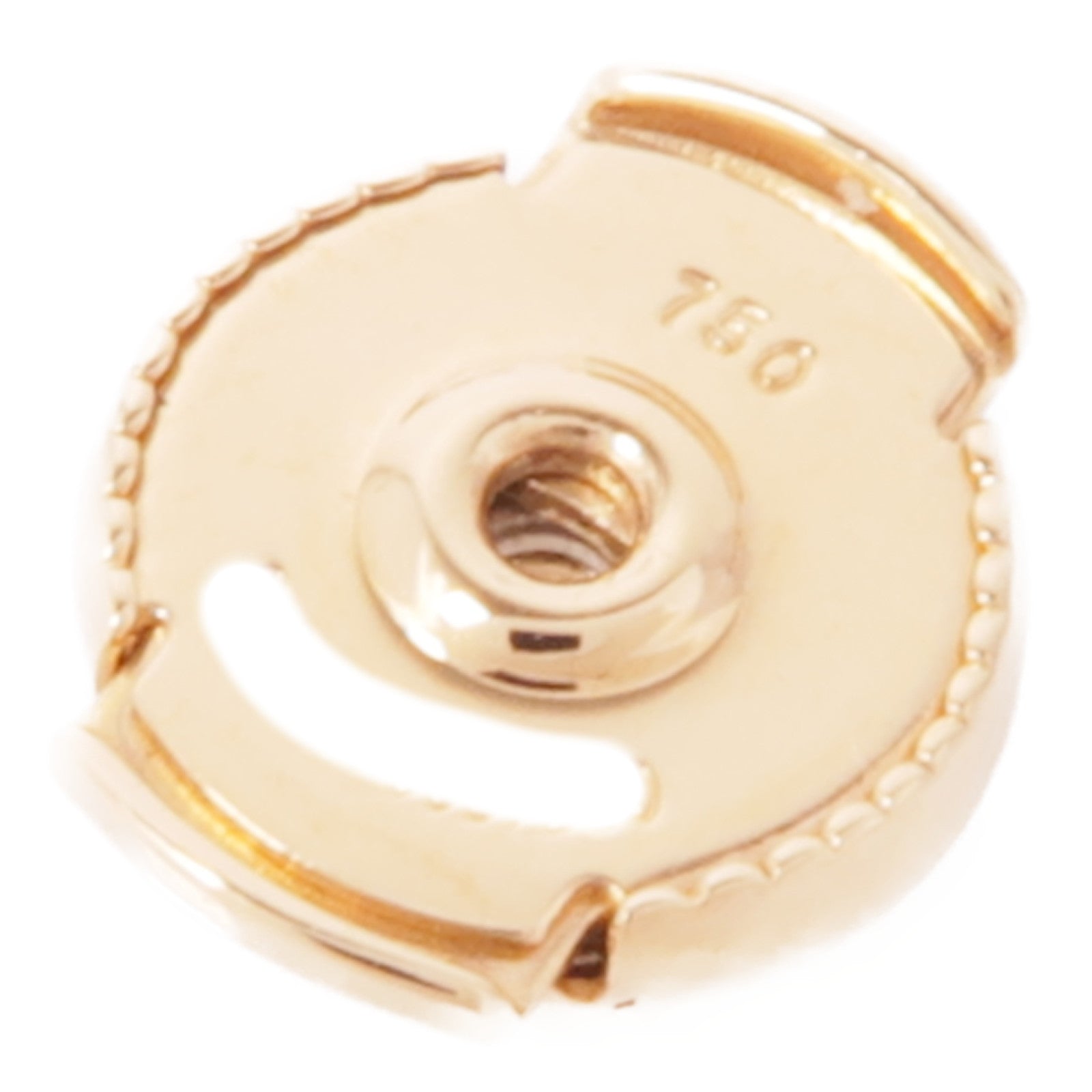 HERMES 18K玫瑰金Finesse Earrings鑽石耳環