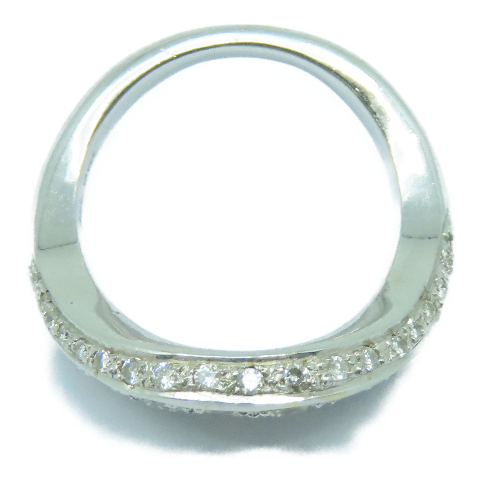 JEWELRY 【激減優惠】18K白金Diamond Ring 6.8g鑽石戒指US#5
