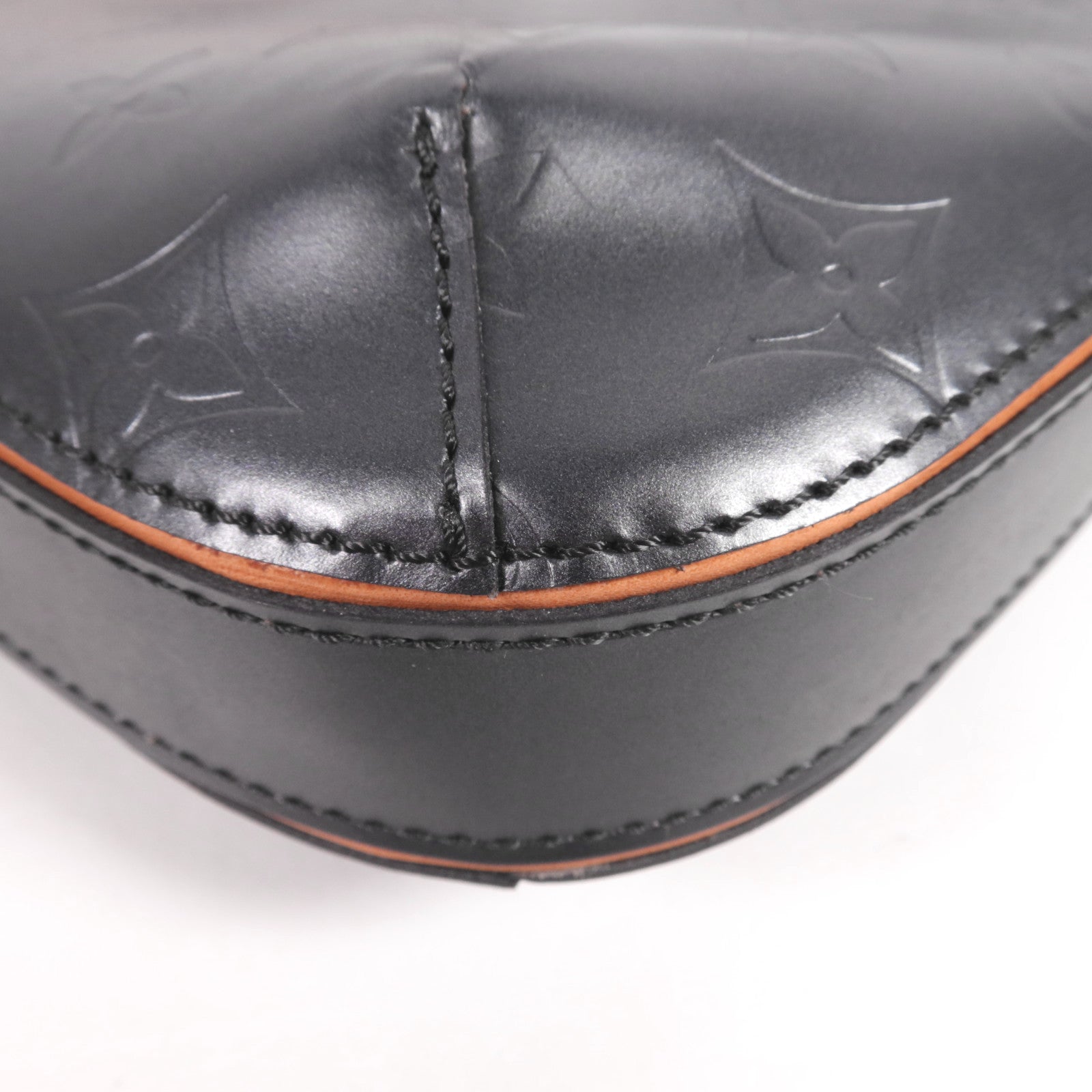 LOUIS VUITTON Monogram Mat Fowler銀扣肩背袋