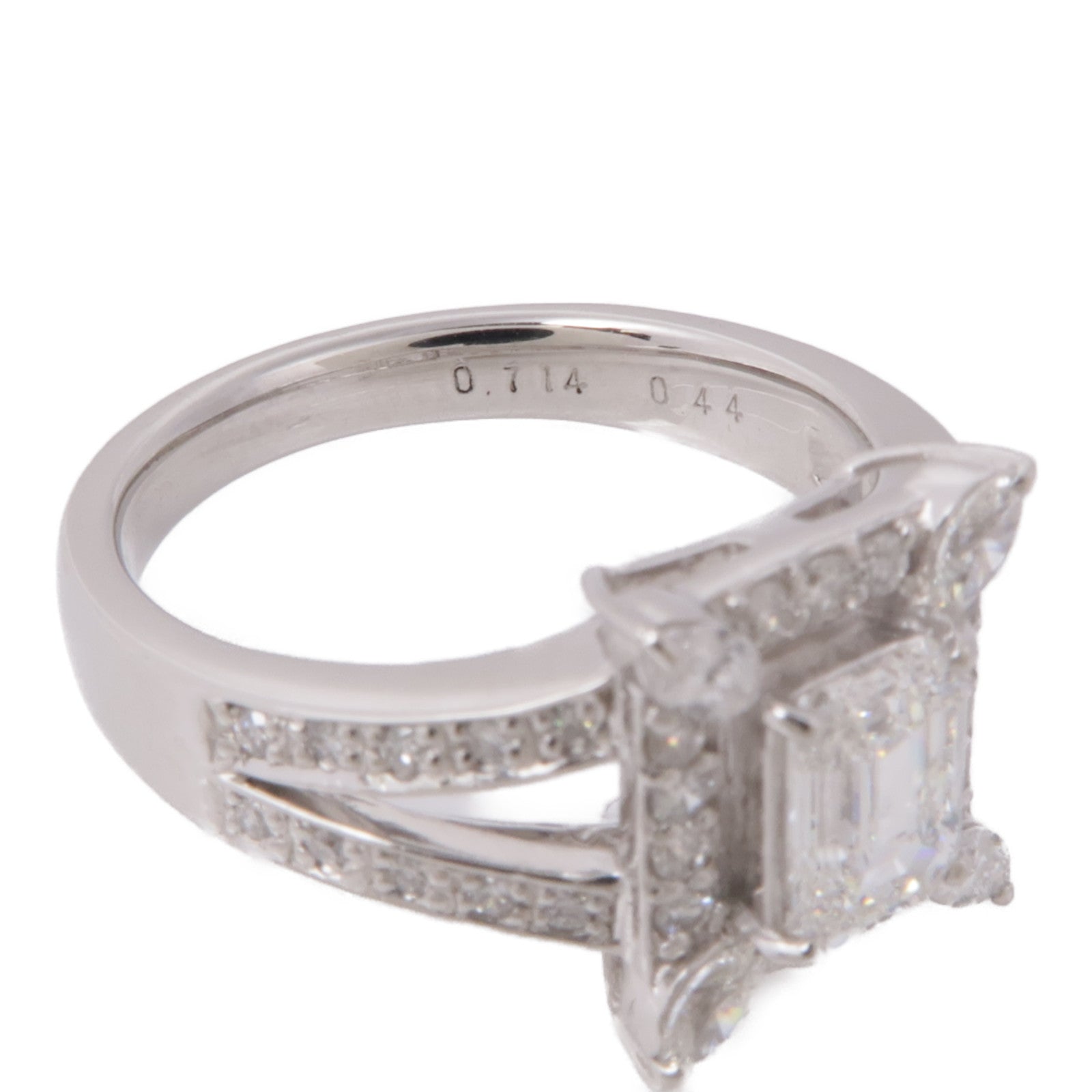 JEWELRY【激減優惠】 PT900鉑金Diamond Ring鑽石戒指US#6