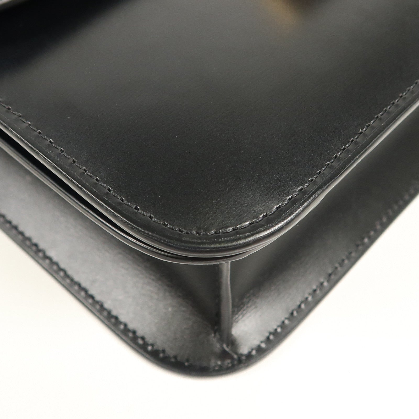 CELINE 牛皮皮革Celine Box Small金扣肩背袋