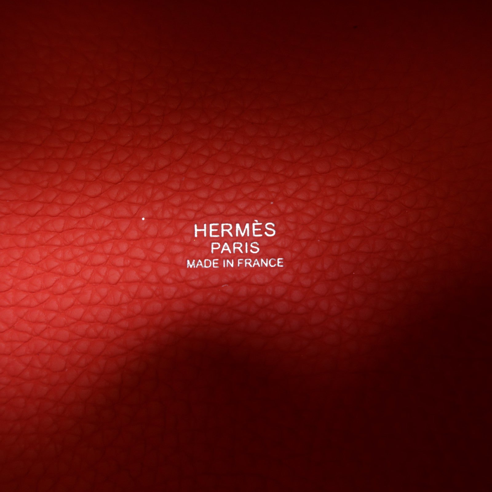 HERMES Clemence皮革Picotin PM手挽袋Rose Texas