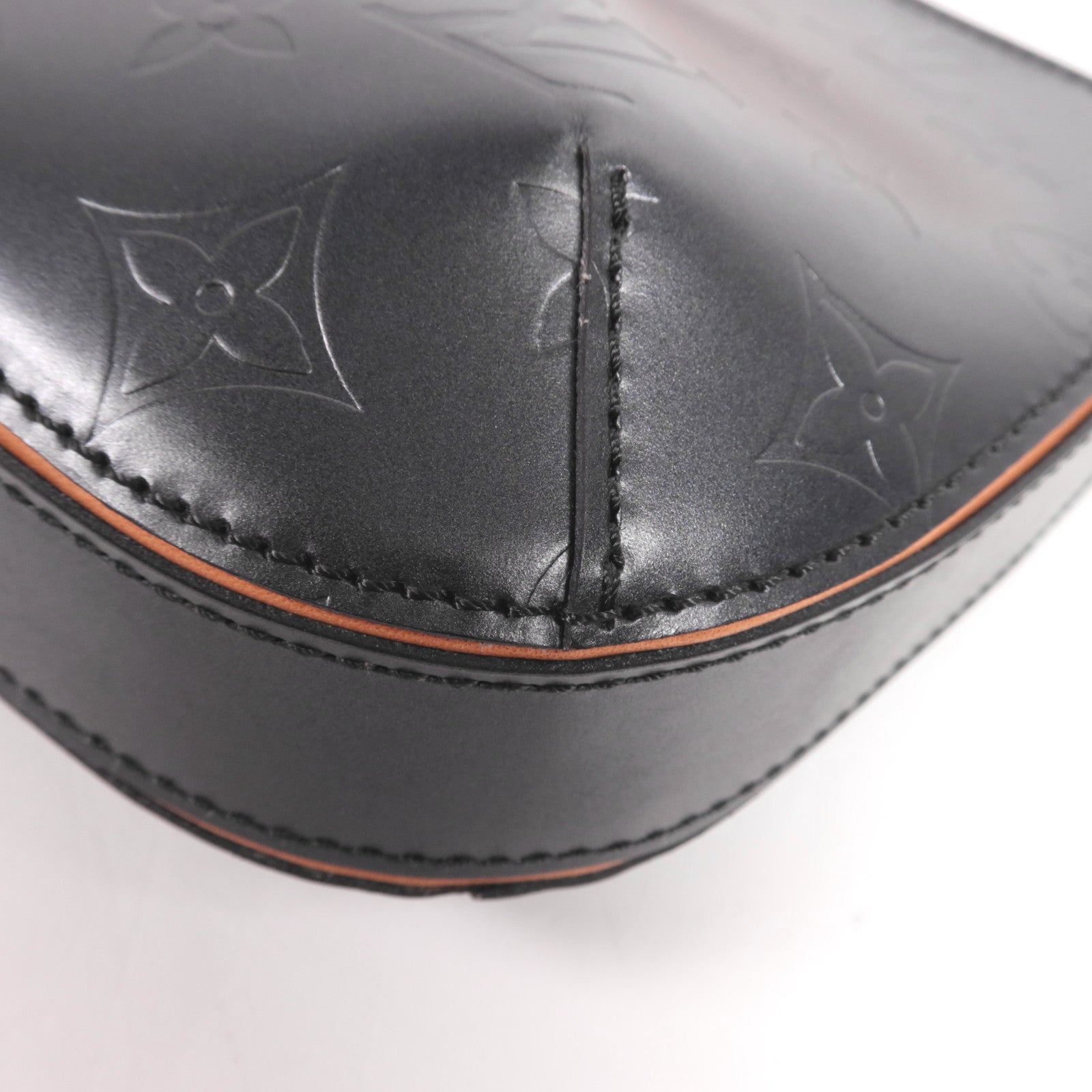 LOUIS VUITTON Monogram Mat Fowler銀扣肩背袋