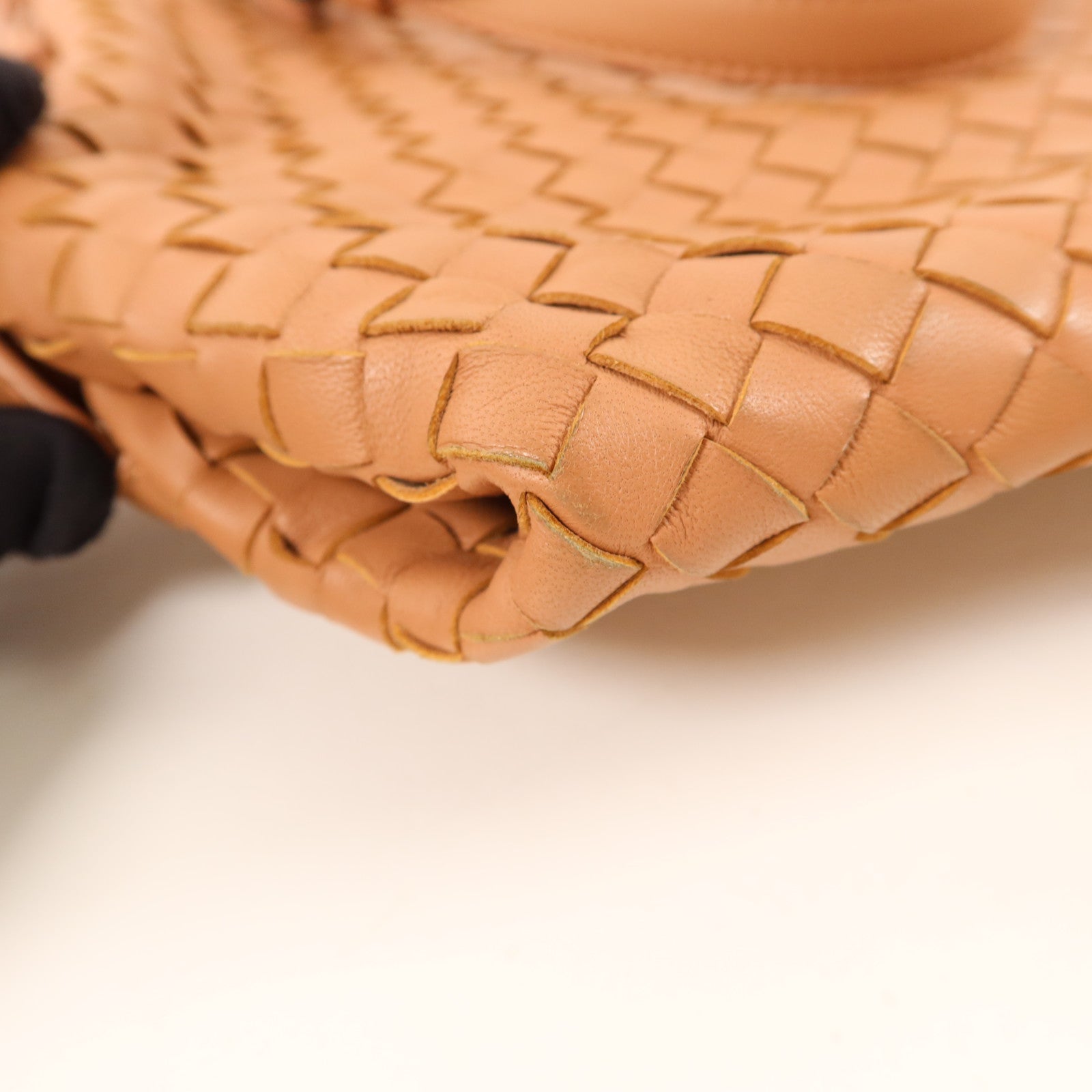 BOTTEGA VENETA 皮革Intrecciato Shoulder Bag金扣肩背袋