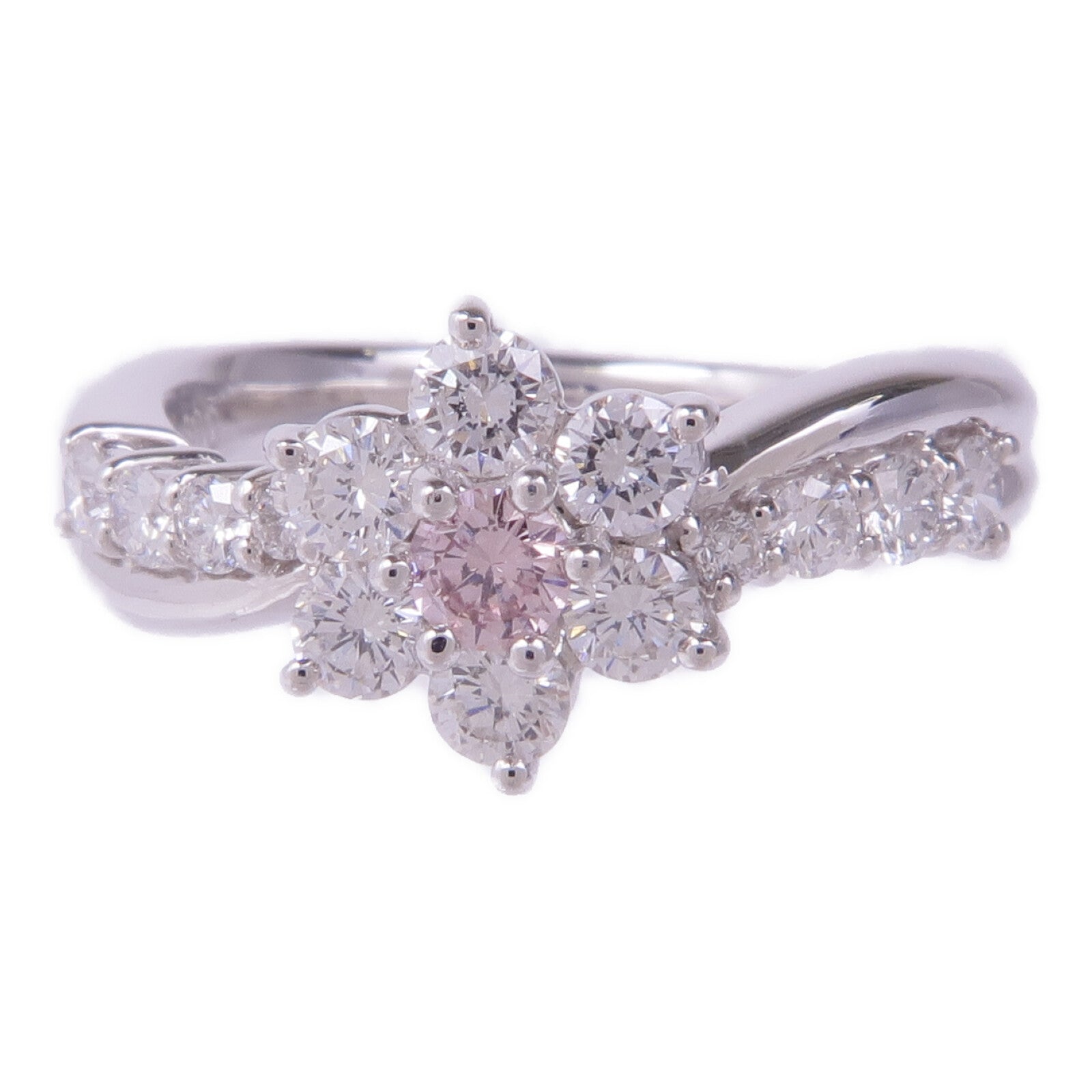 JEWELRY PT900鉑金Diamond Ring鑽石戒指US#5.75