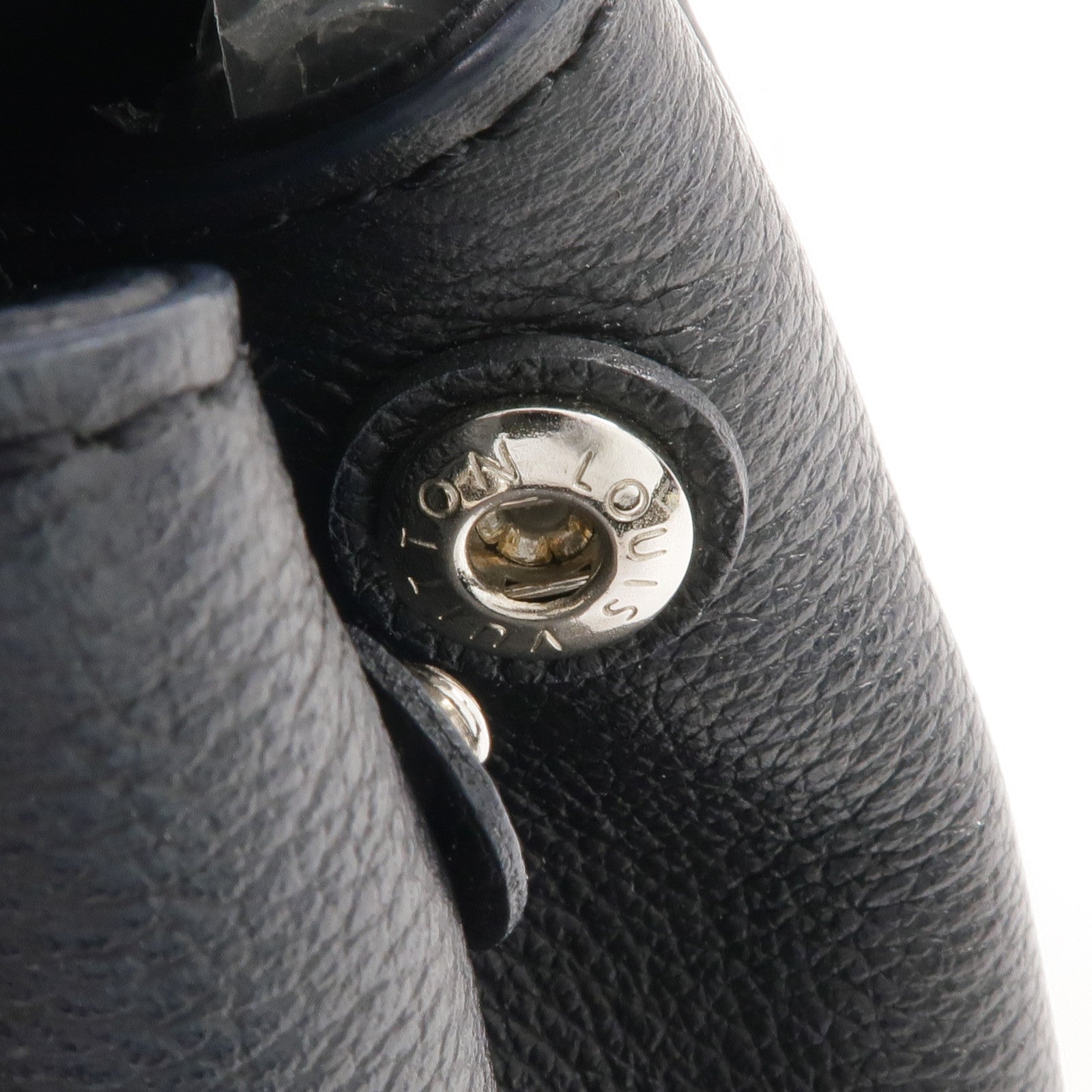 LOUIS VUITTON 牛皮皮革Lockme II BB銀扣手挽肩背兩用袋