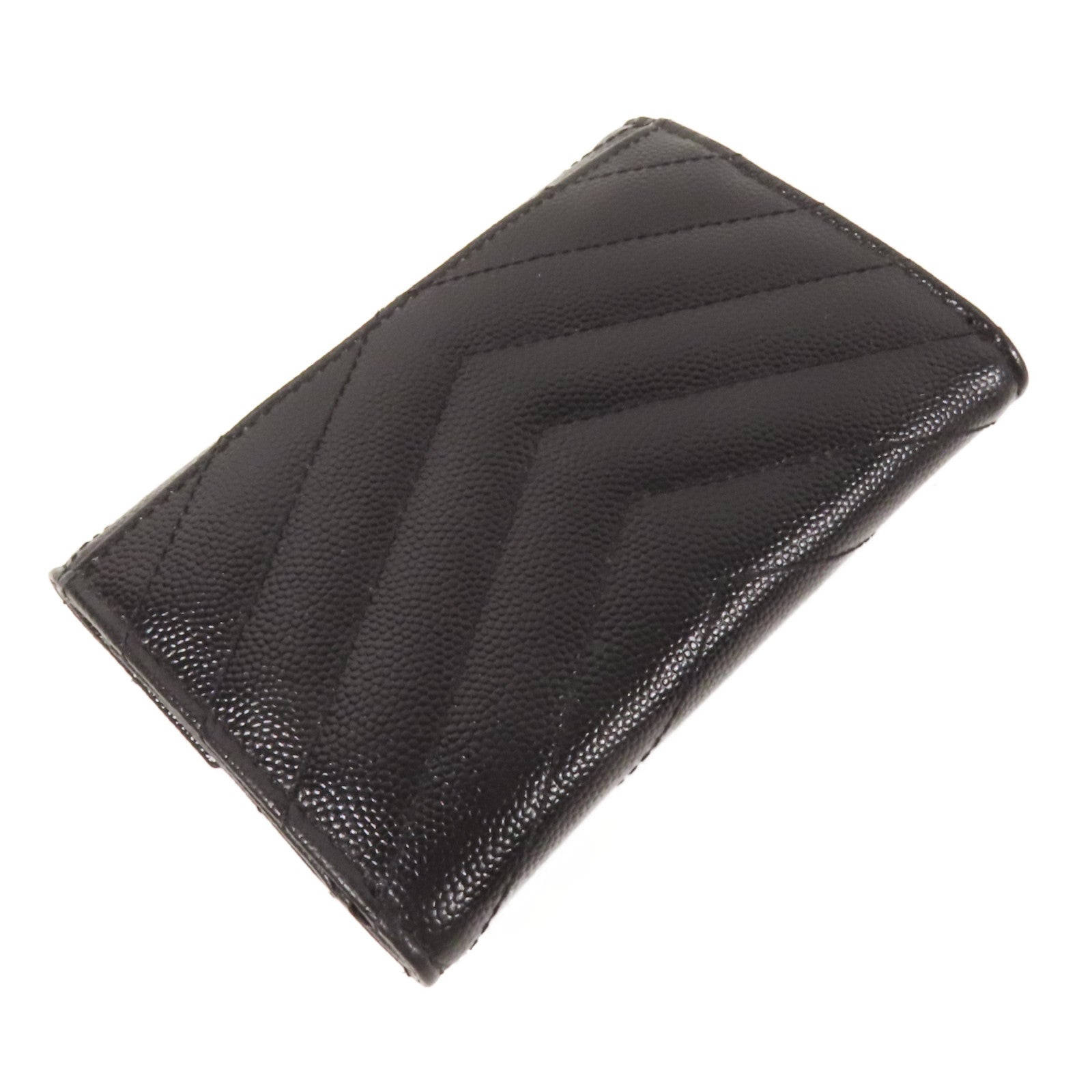 SAINT LAURENT 牛皮皮革Card Case金扣卡片套