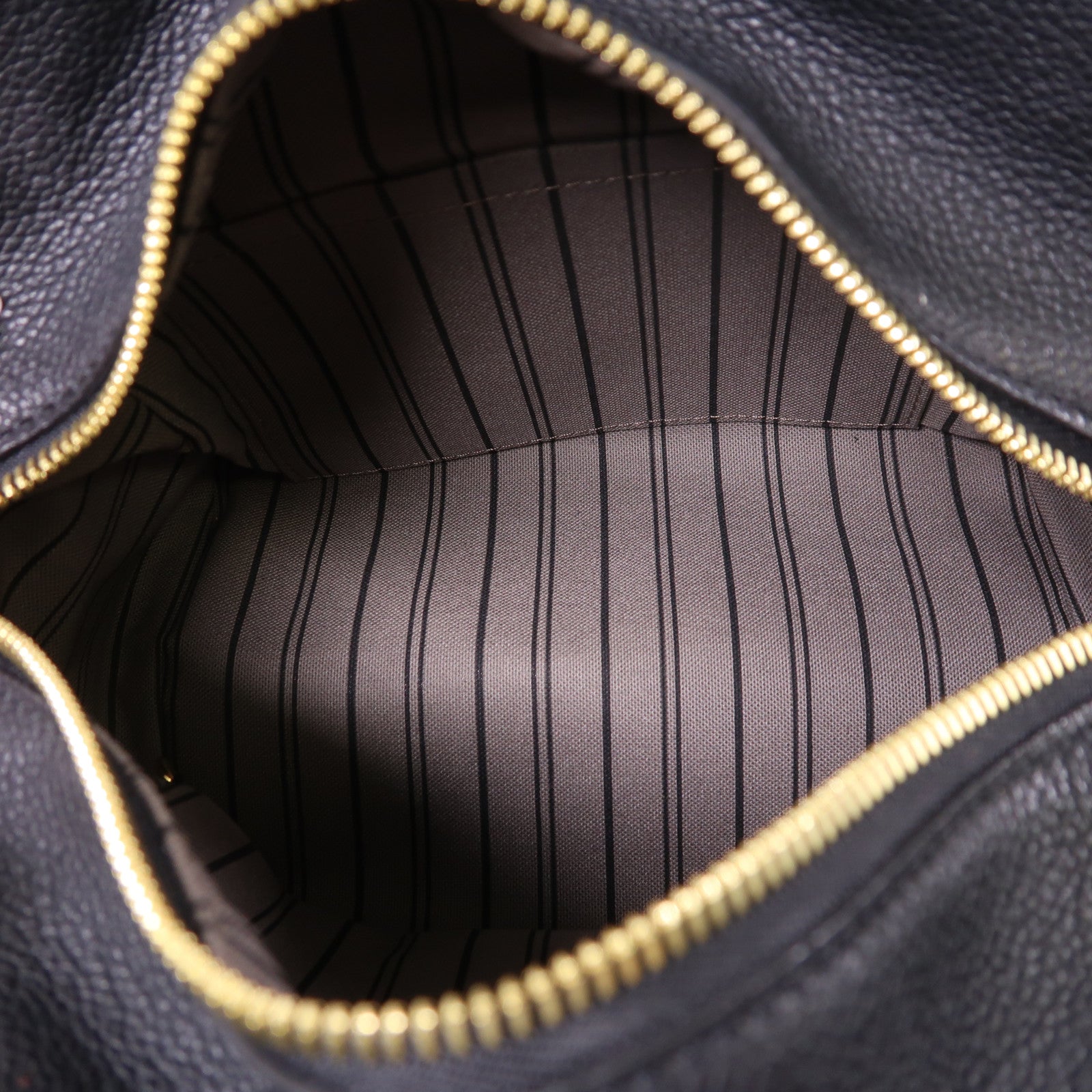 LOUIS VUITTON Monogram Empreinte Marais BB金扣手挽袋