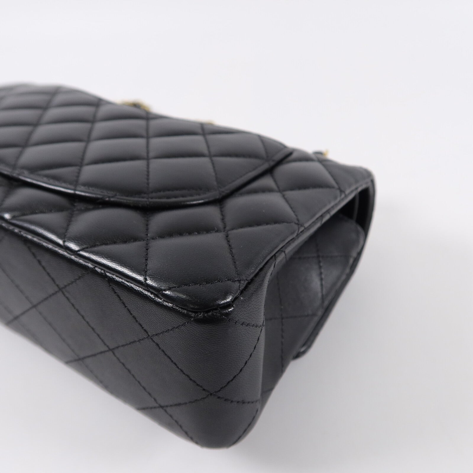 CHANEL 羊皮皮革Classic 23鏈帶肩背袋