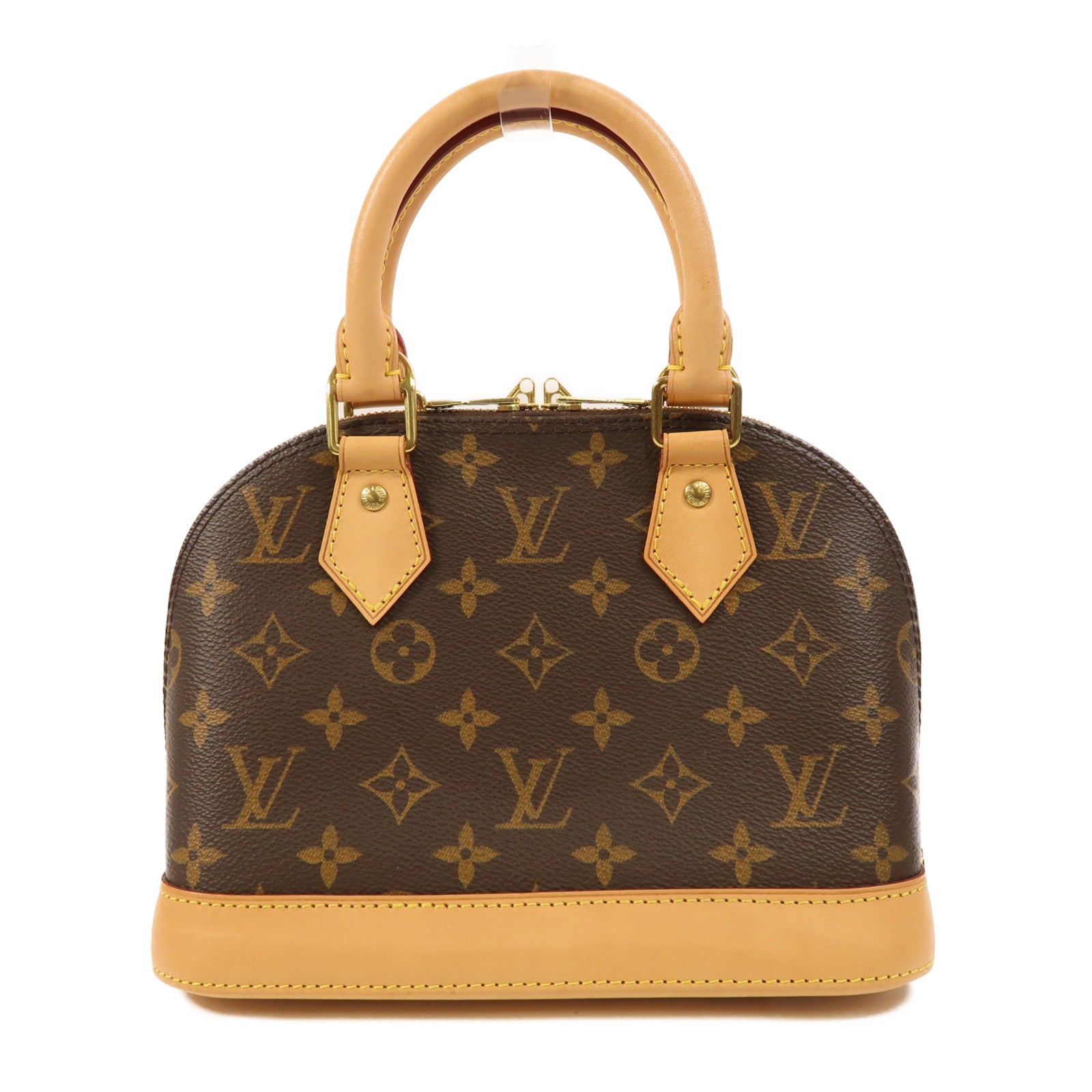 LOUIS VUITTON Monogram Alma BB金扣手挽肩背兩用袋