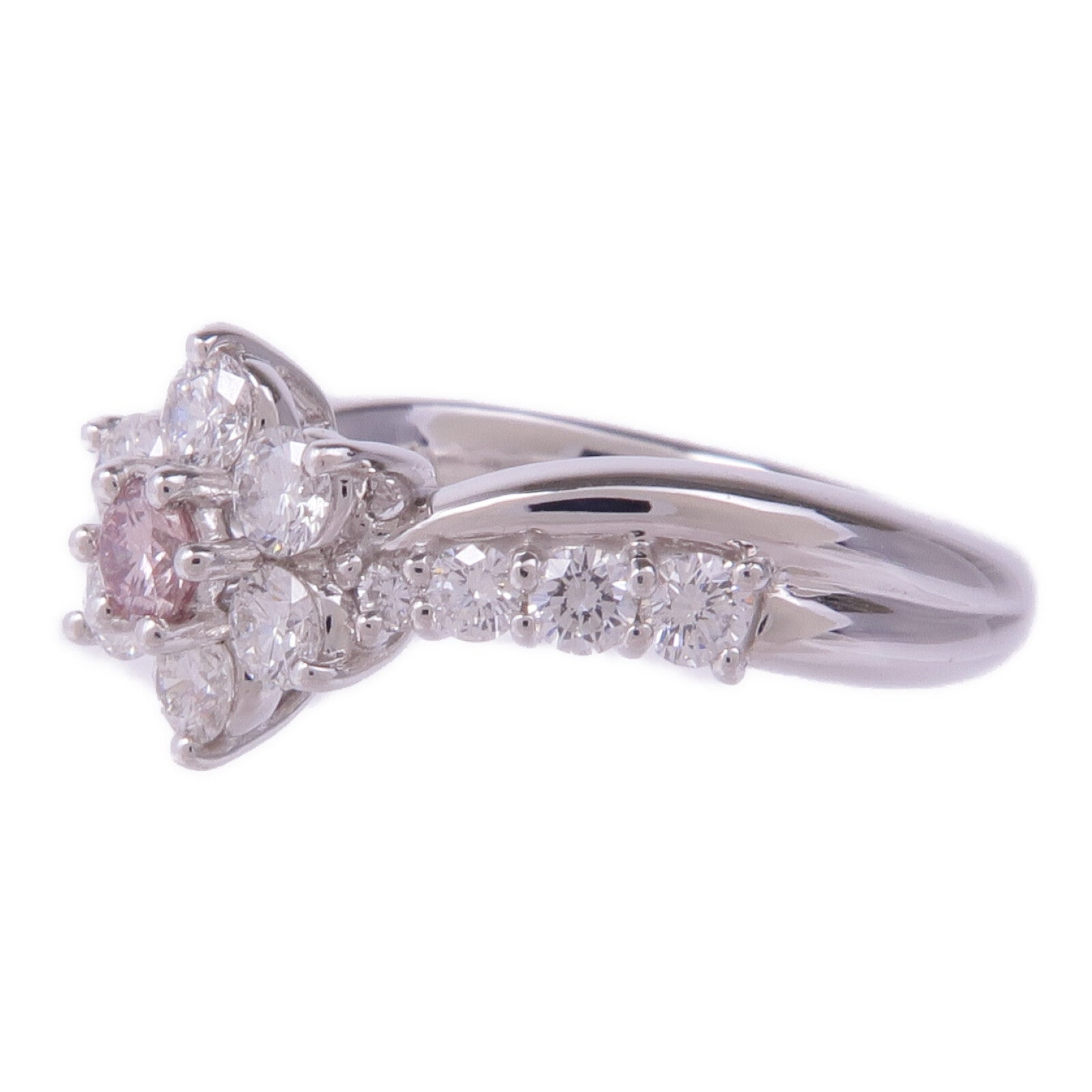 JEWELRY PT900鉑金Diamond Ring鑽石戒指US#5.75