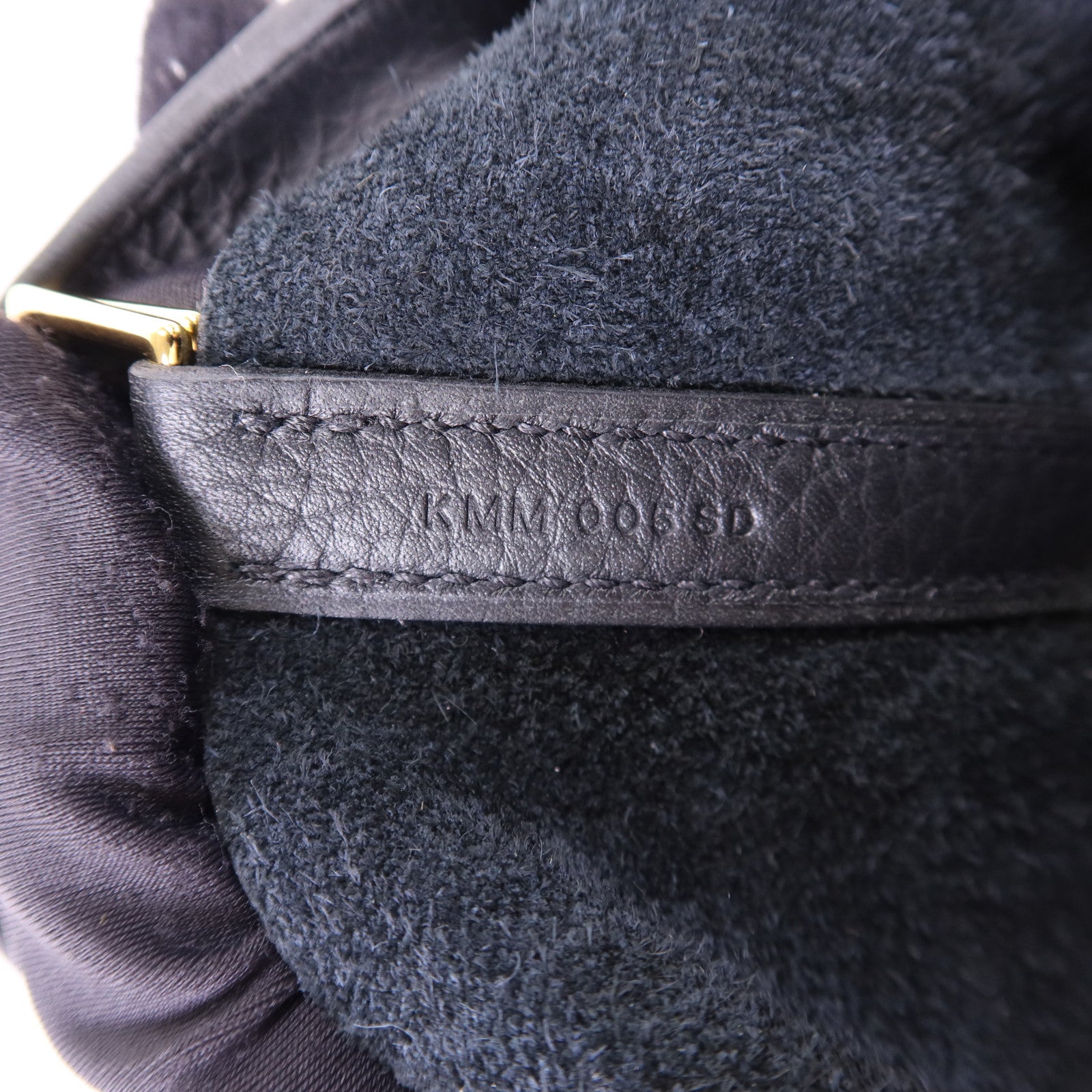 HERMES Clemence皮革Picotin PM金扣手挽袋Noir