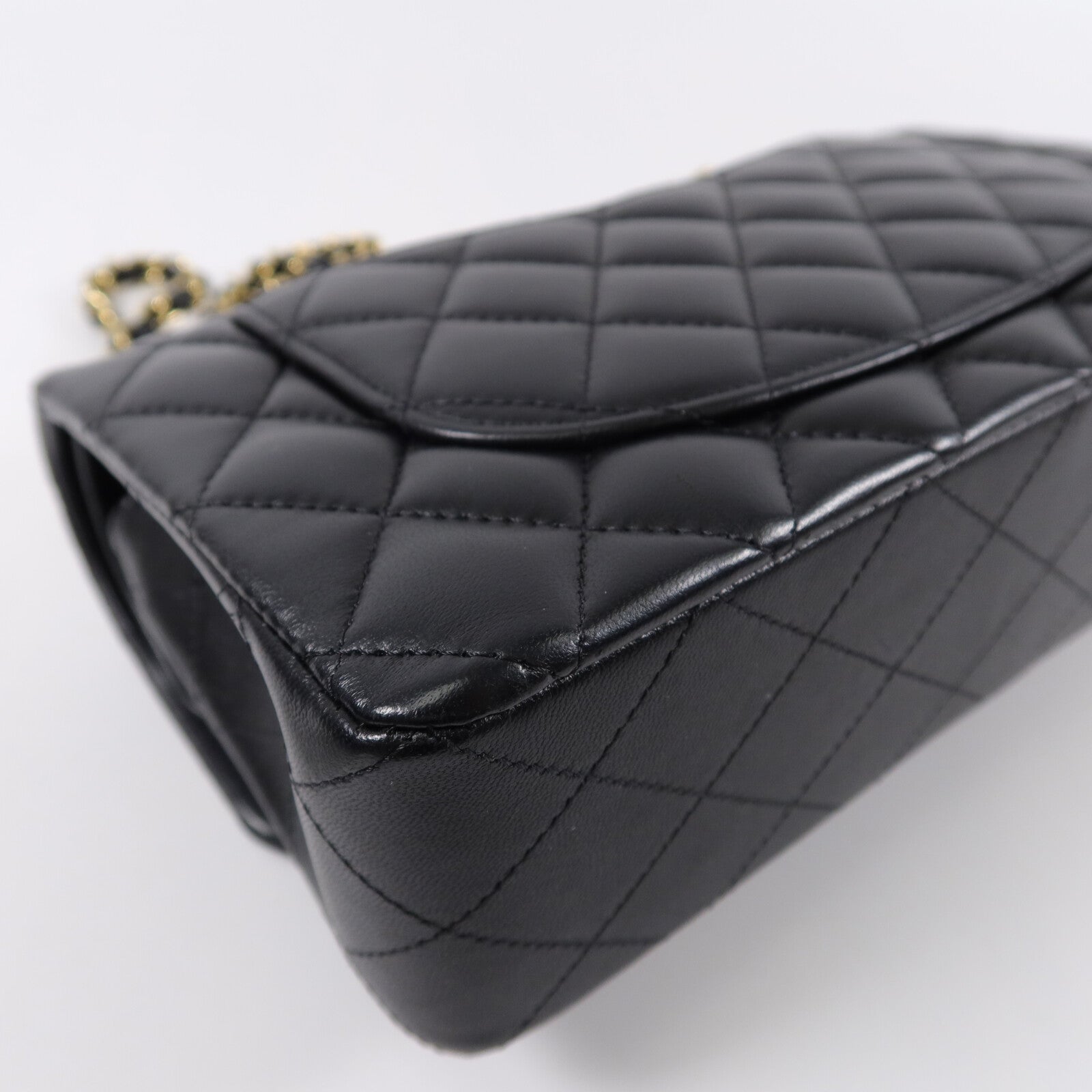 CHANEL 羊皮皮革Classic 23鏈帶肩背袋