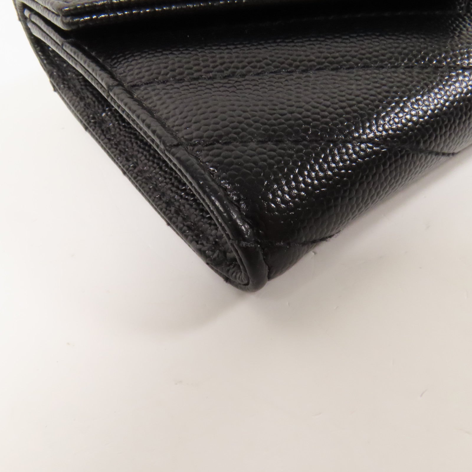 SAINT LAURENT 牛皮皮革Card Case金扣卡片套