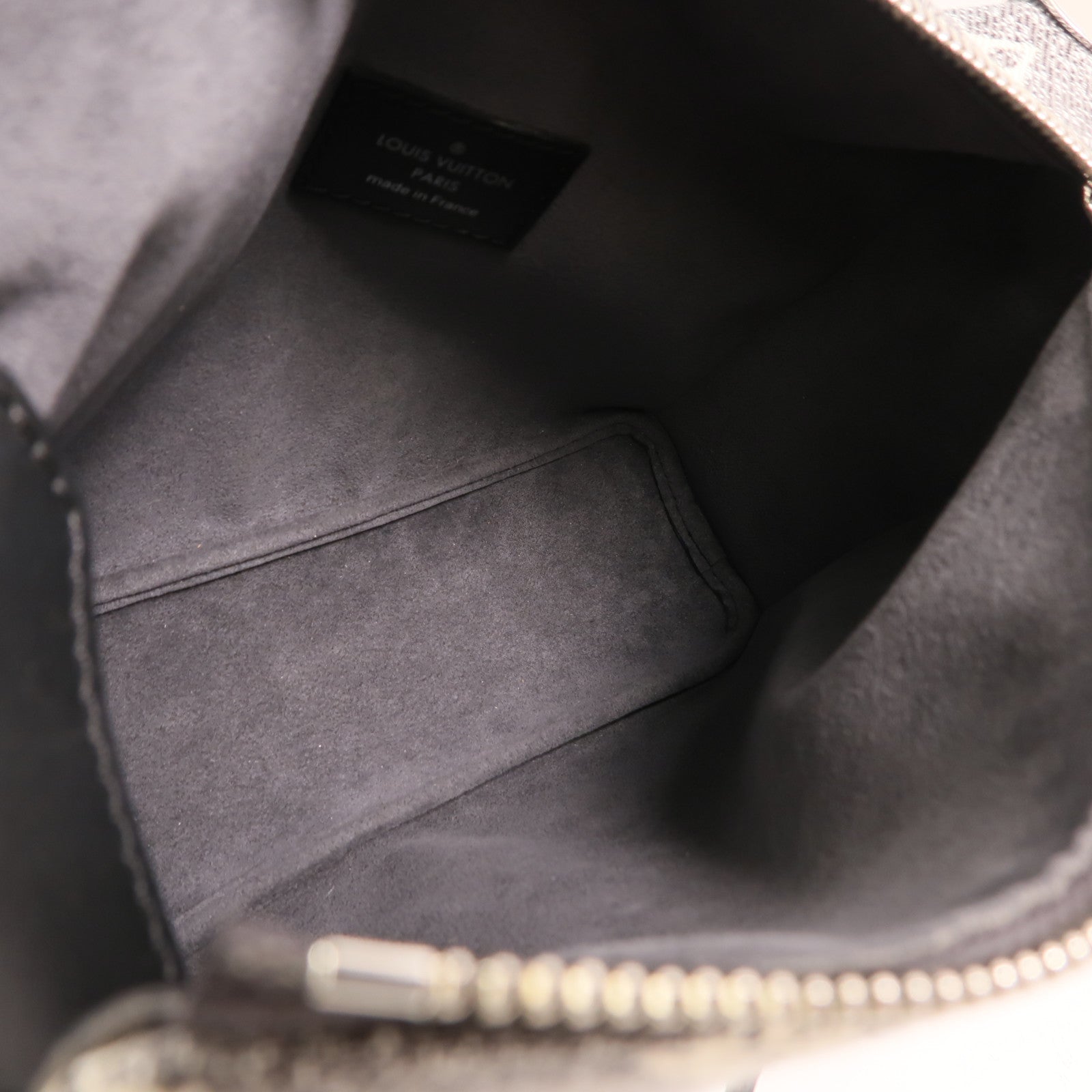 LOUIS VUITTON Jacquard Denim Side Trunk銀扣手挽肩背兩用袋