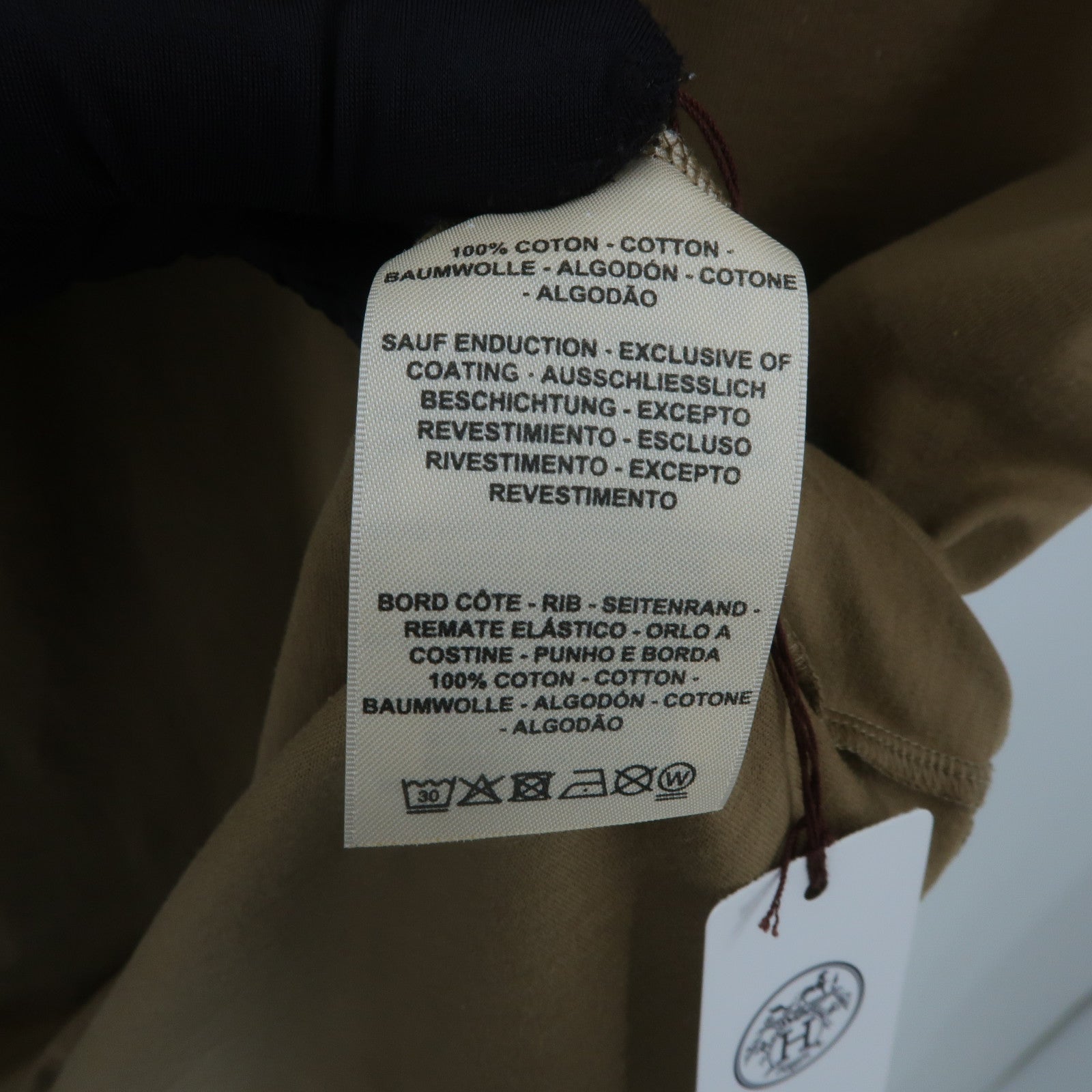 HERMES Cotton Cartouche LE TRESOR DE MEDOR上衣