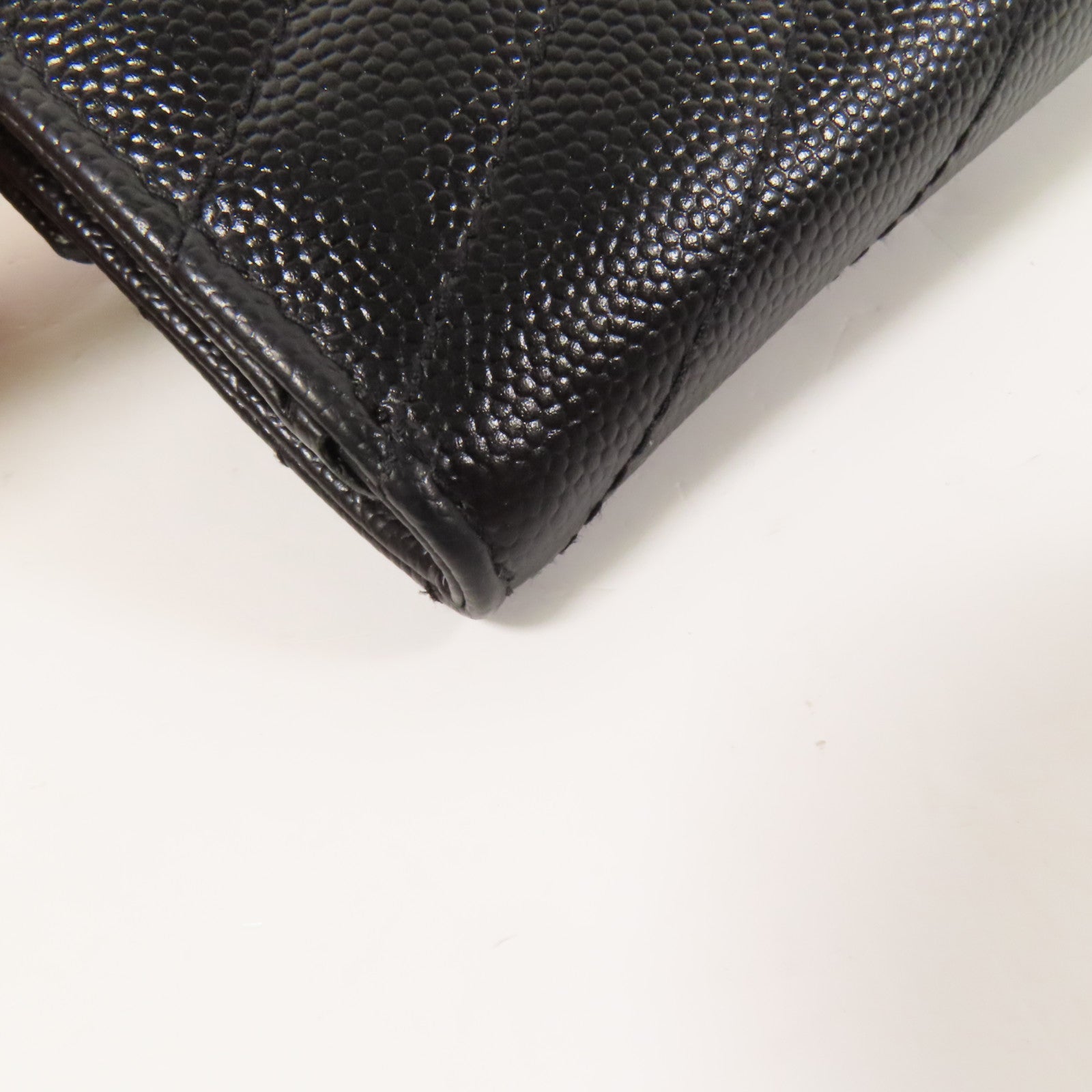 SAINT LAURENT 牛皮皮革Card Case金扣卡片套